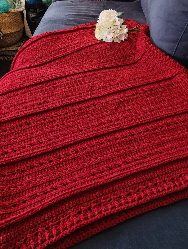 Hand Created by Louise Amelia - Crochet Rugs, Throws, Poncho Toppers and Beanies.