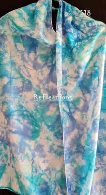 118 Reflections - Silk Scarf