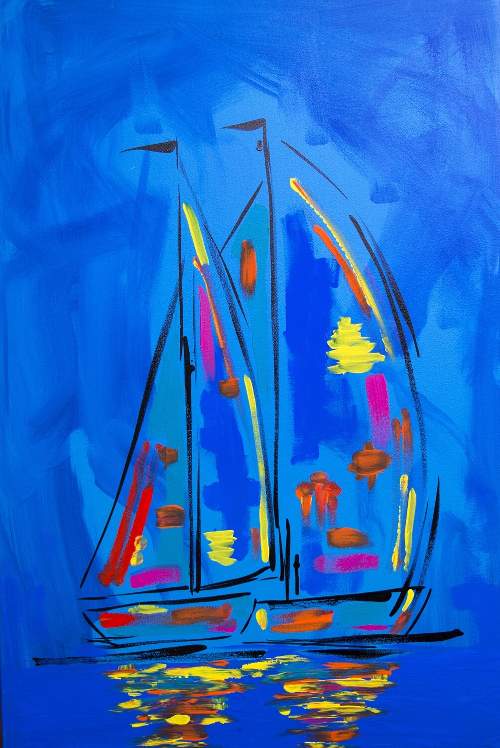 10 GIFT CARDS - SET OF 10 - MY BOATING SERIES