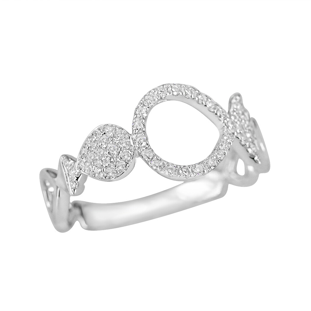 Double Blessing Diamond Ring