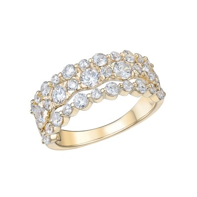 Diamond Ring in 14K Yellow Gold