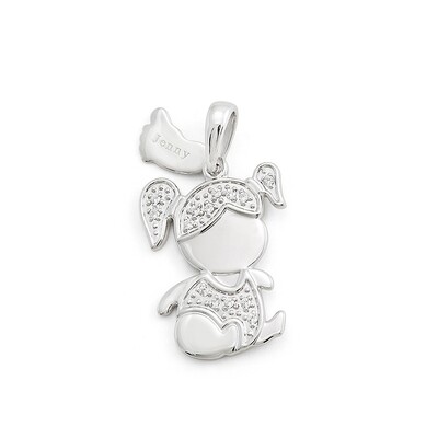 Mama Dada Charm and Pendant with Name Engraved (Contact us for details)