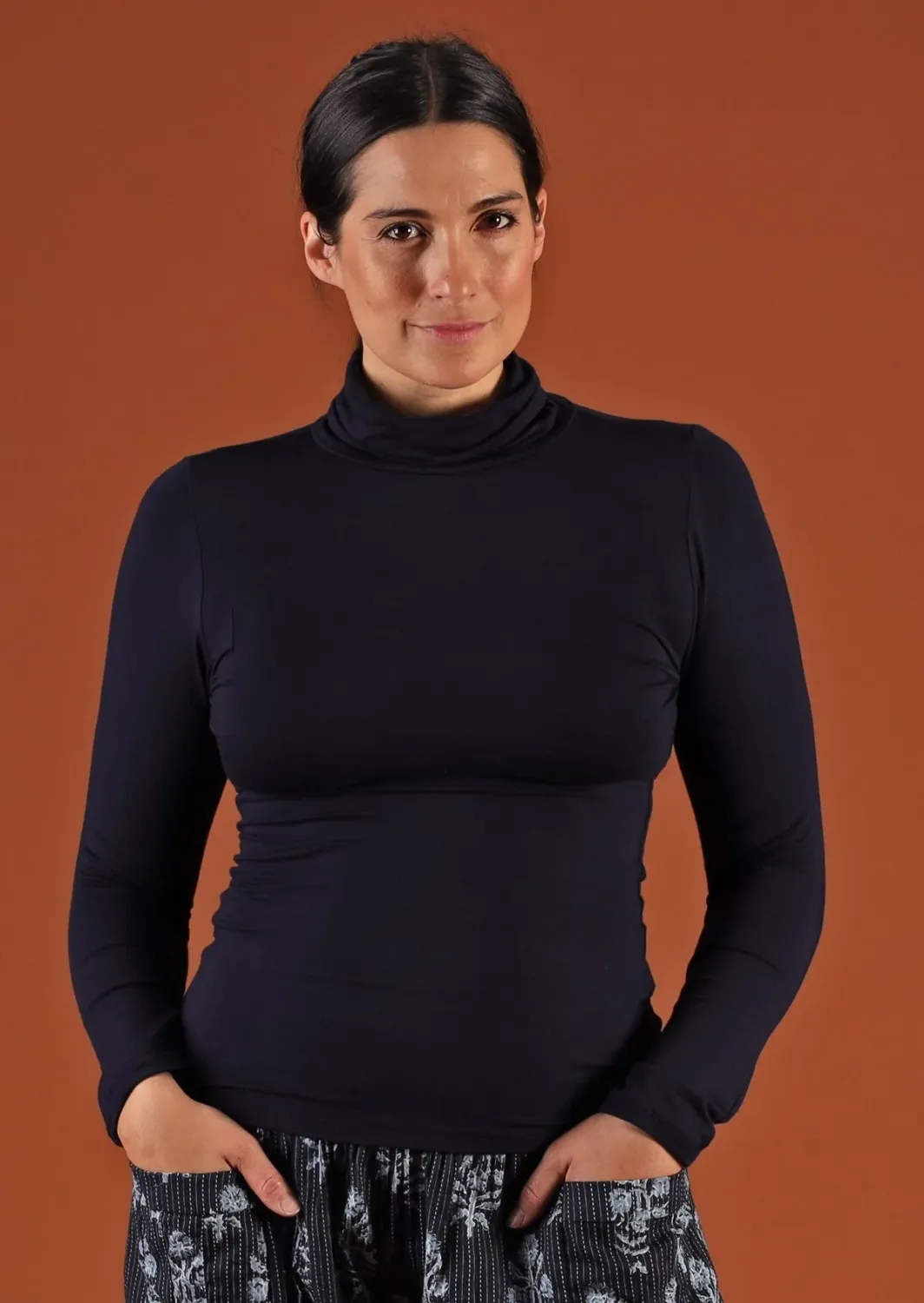 Turtleneck Top