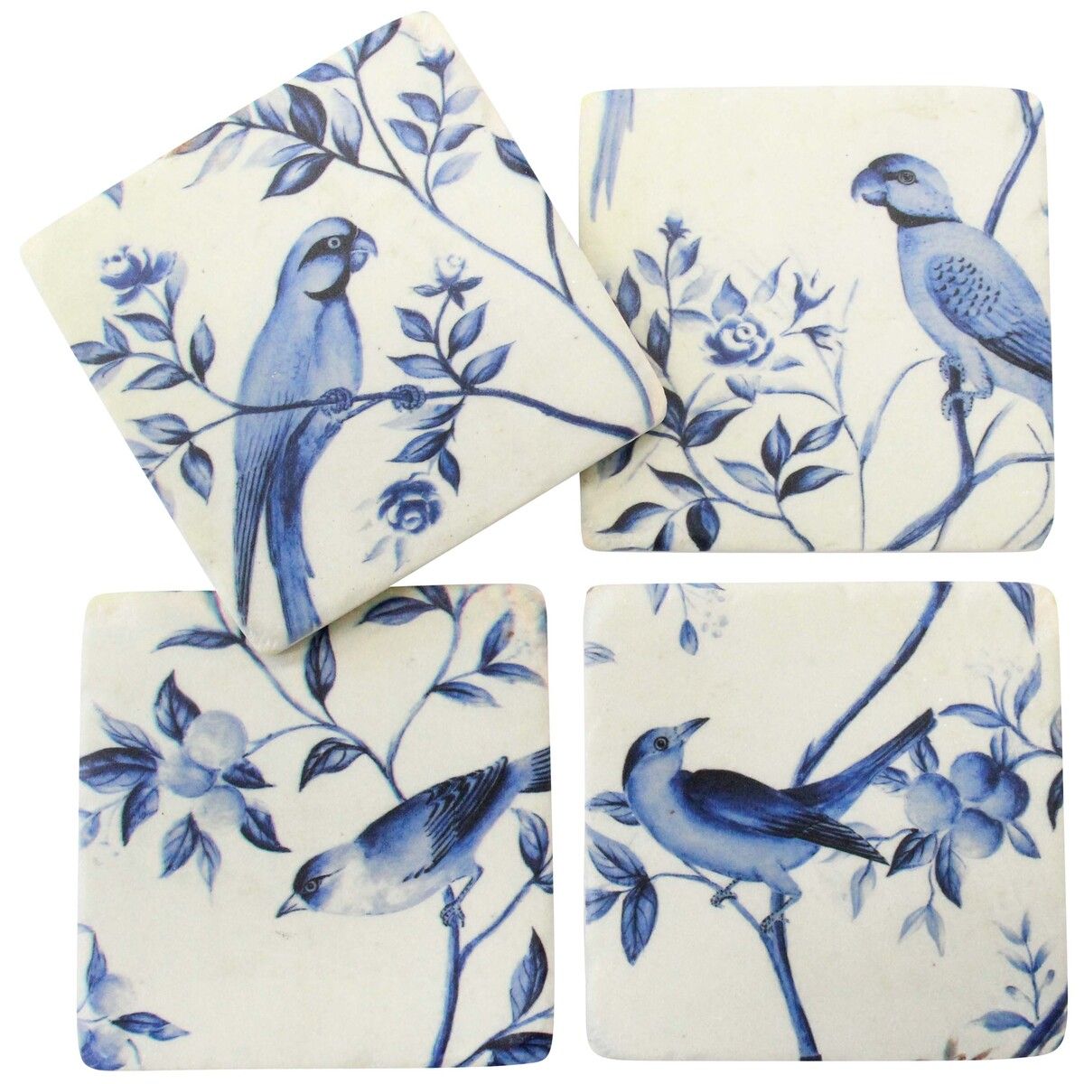 Coasters Set of 4 Birds