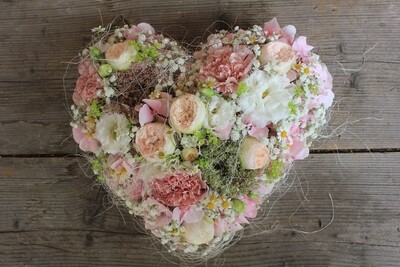Blumenherz rosa