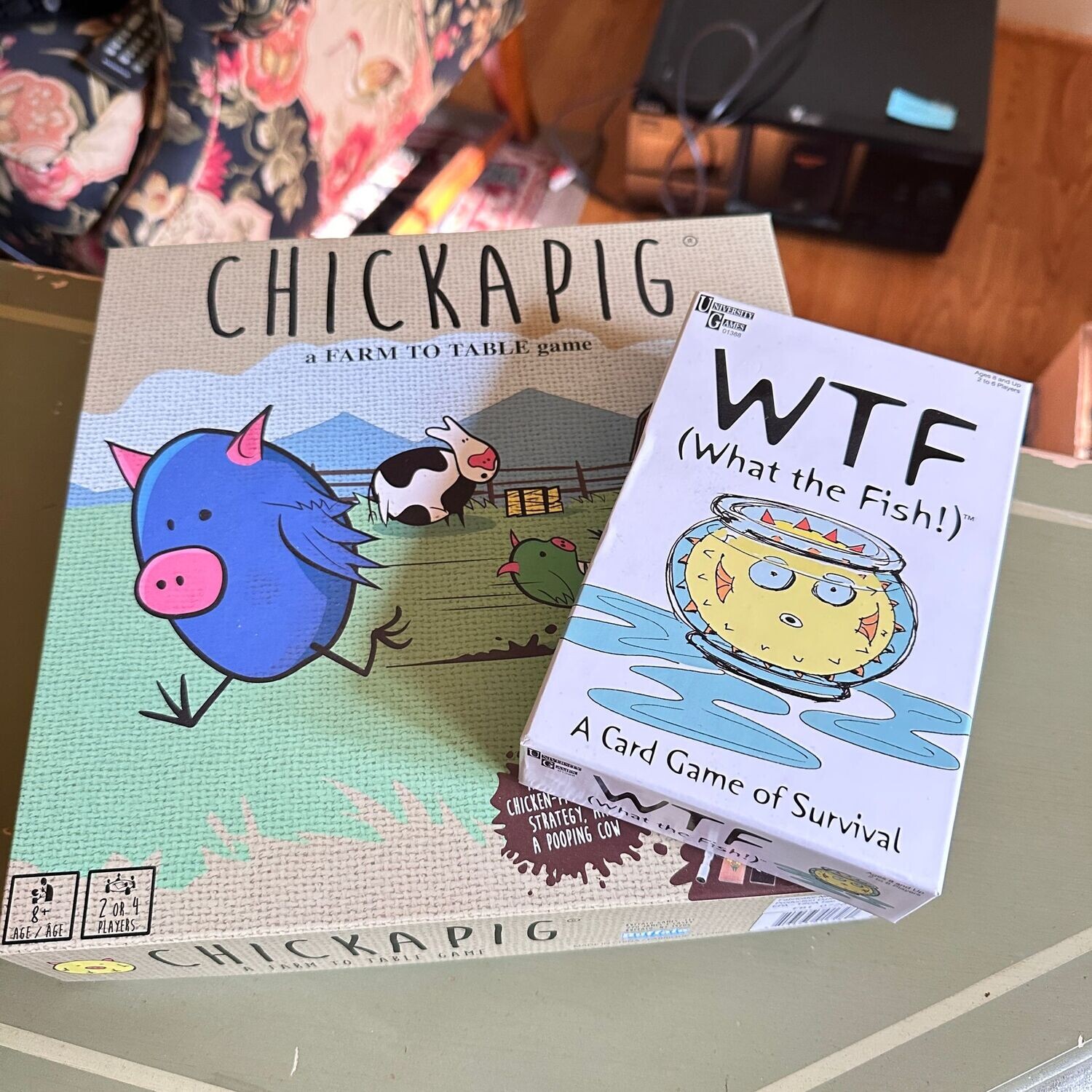 Chickapig and WTF games