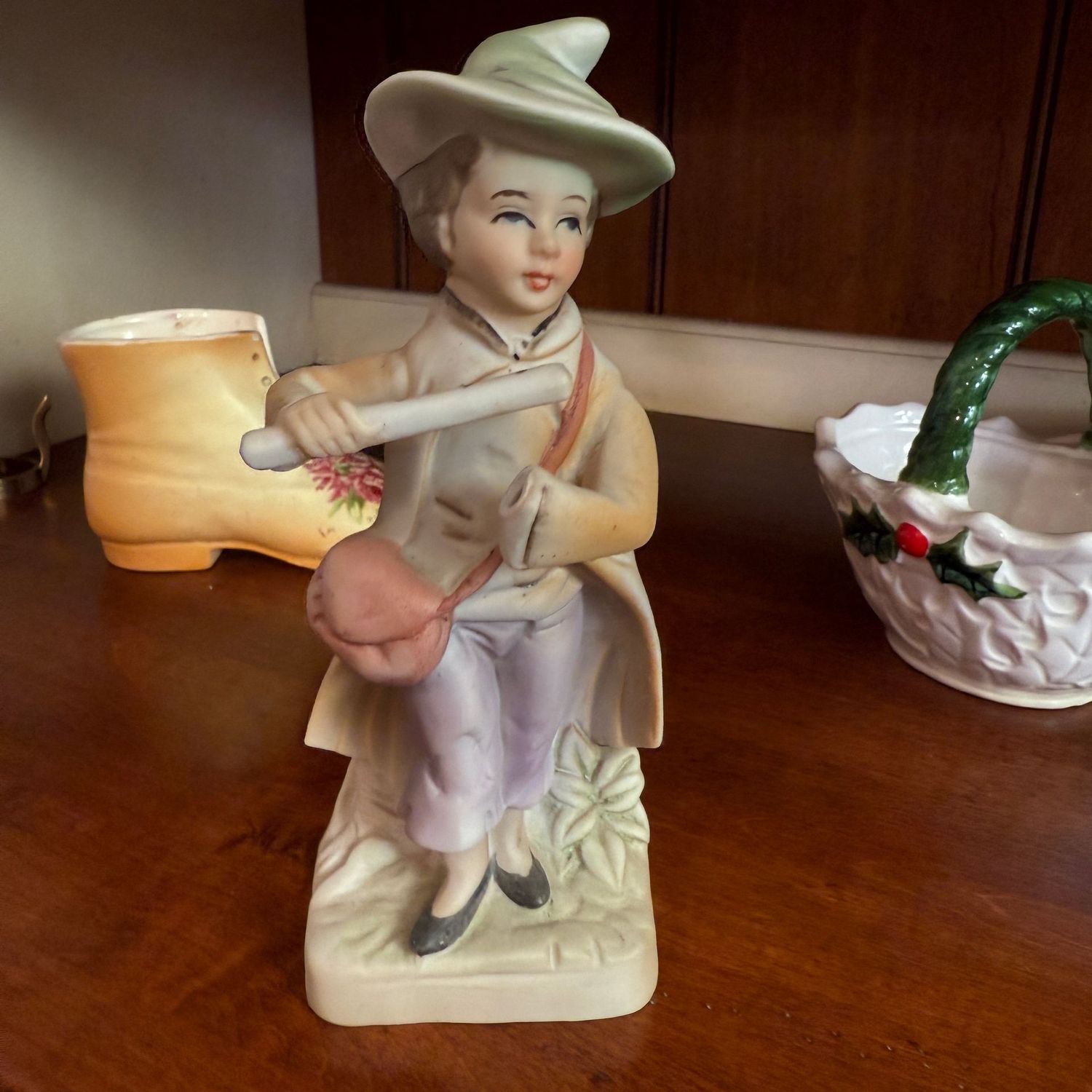 Lego porcelain musician figurine 6.5"
