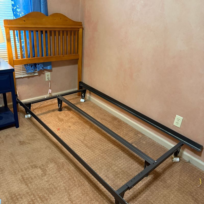 Twin headboard 40 Twin headboard 40"H and sturdy bed frame