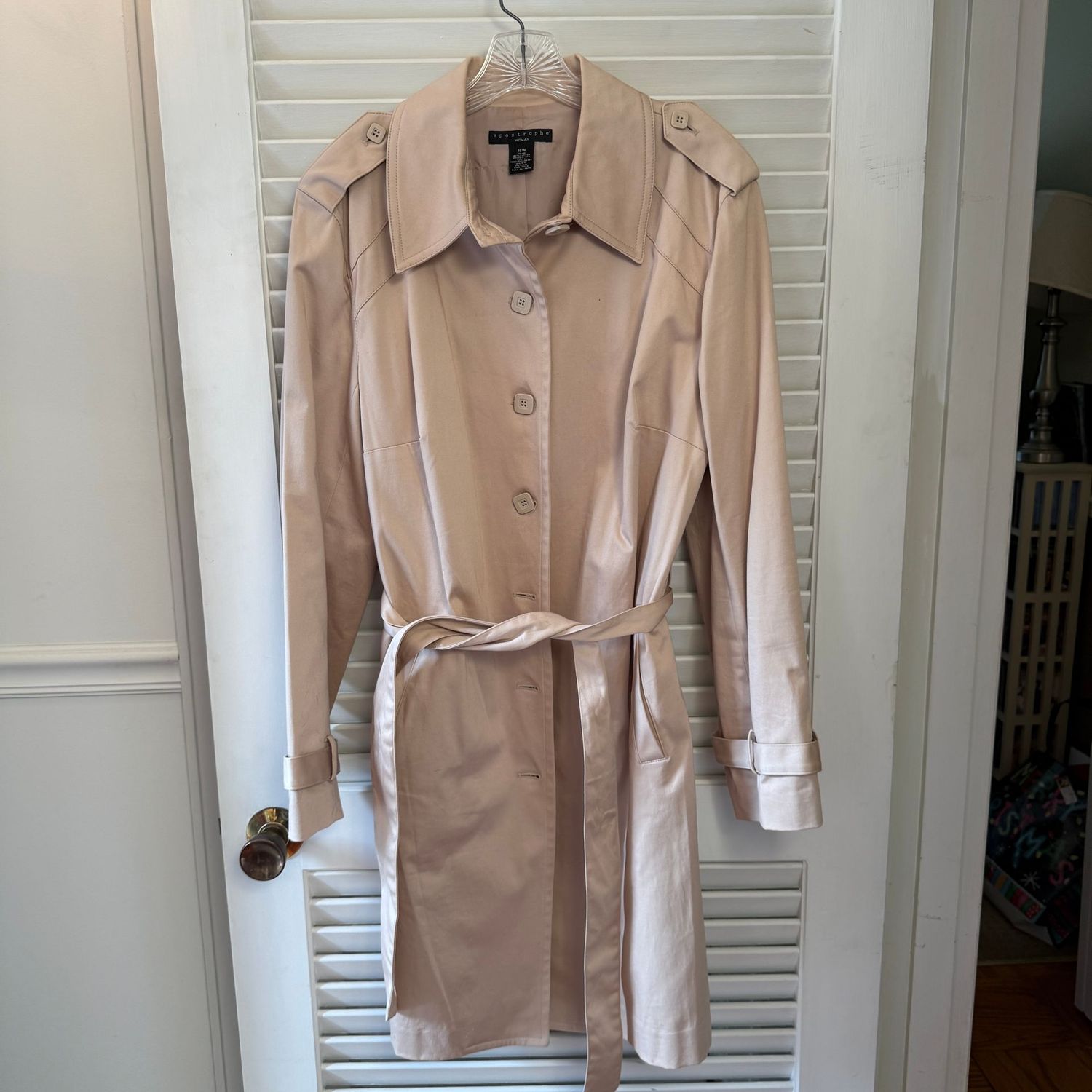 Apostrophe lightweight coat women's size 16