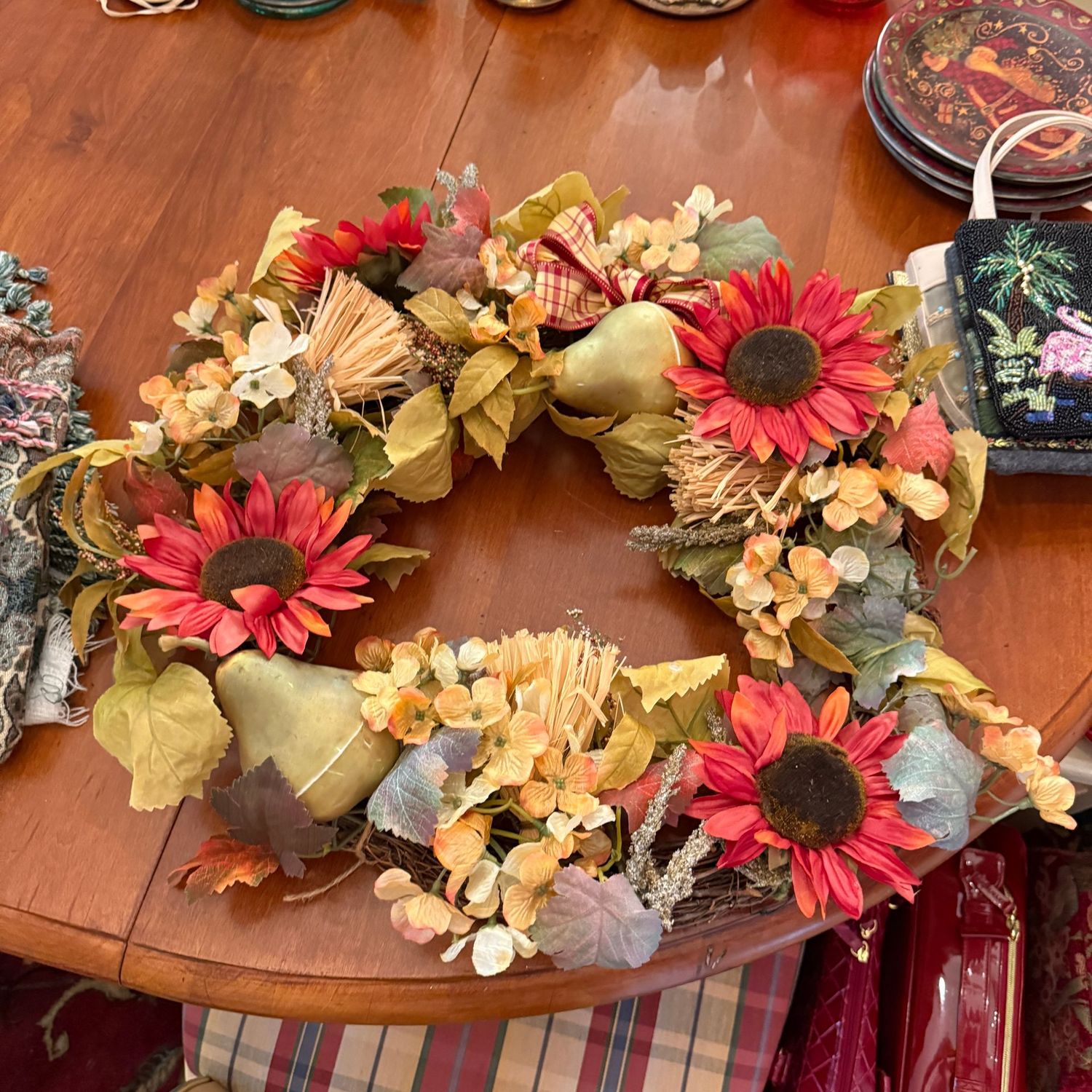 Fall wreath 18"