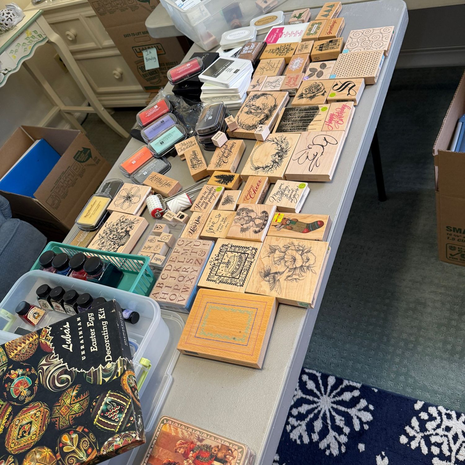 Craft box 3 - stamps and ink