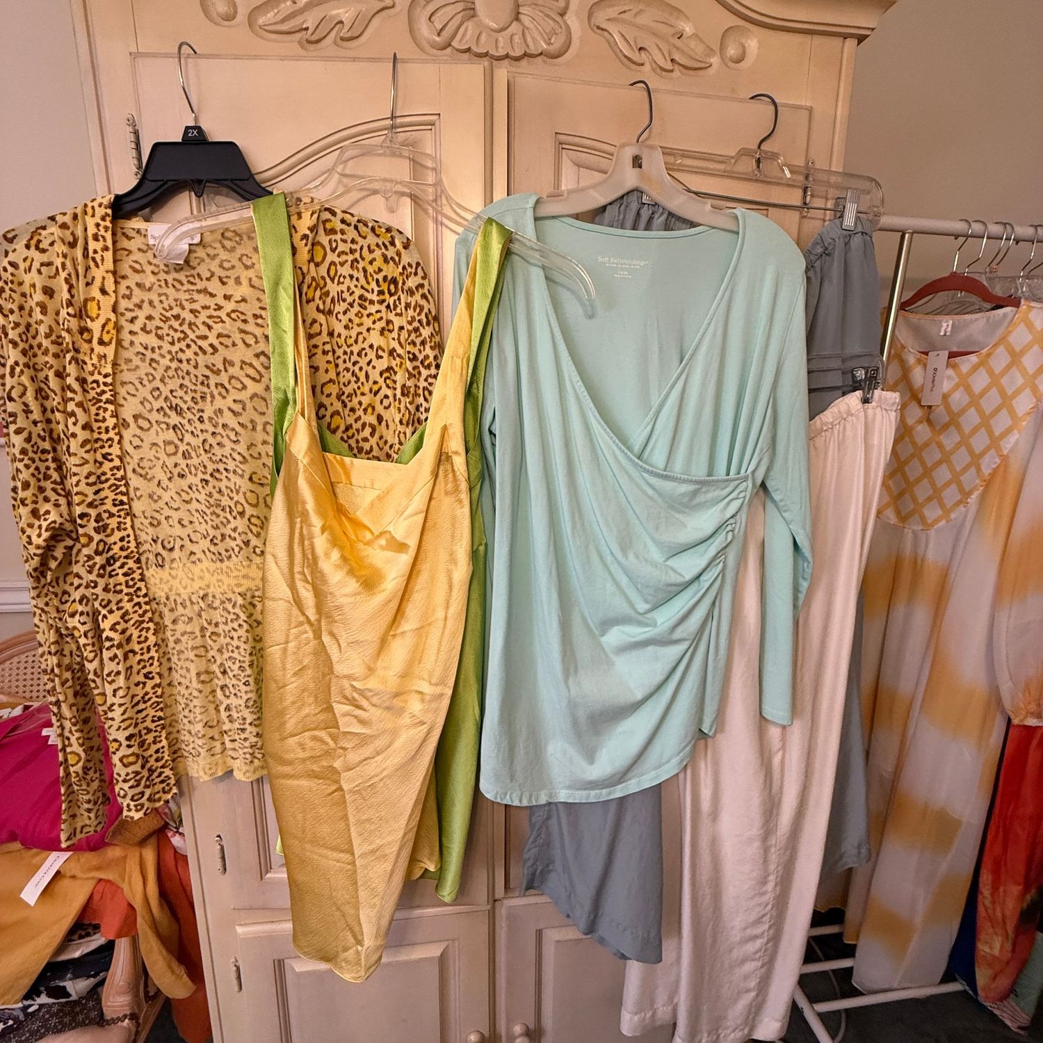 Group of Soft Surroundings clothing, size L/XL