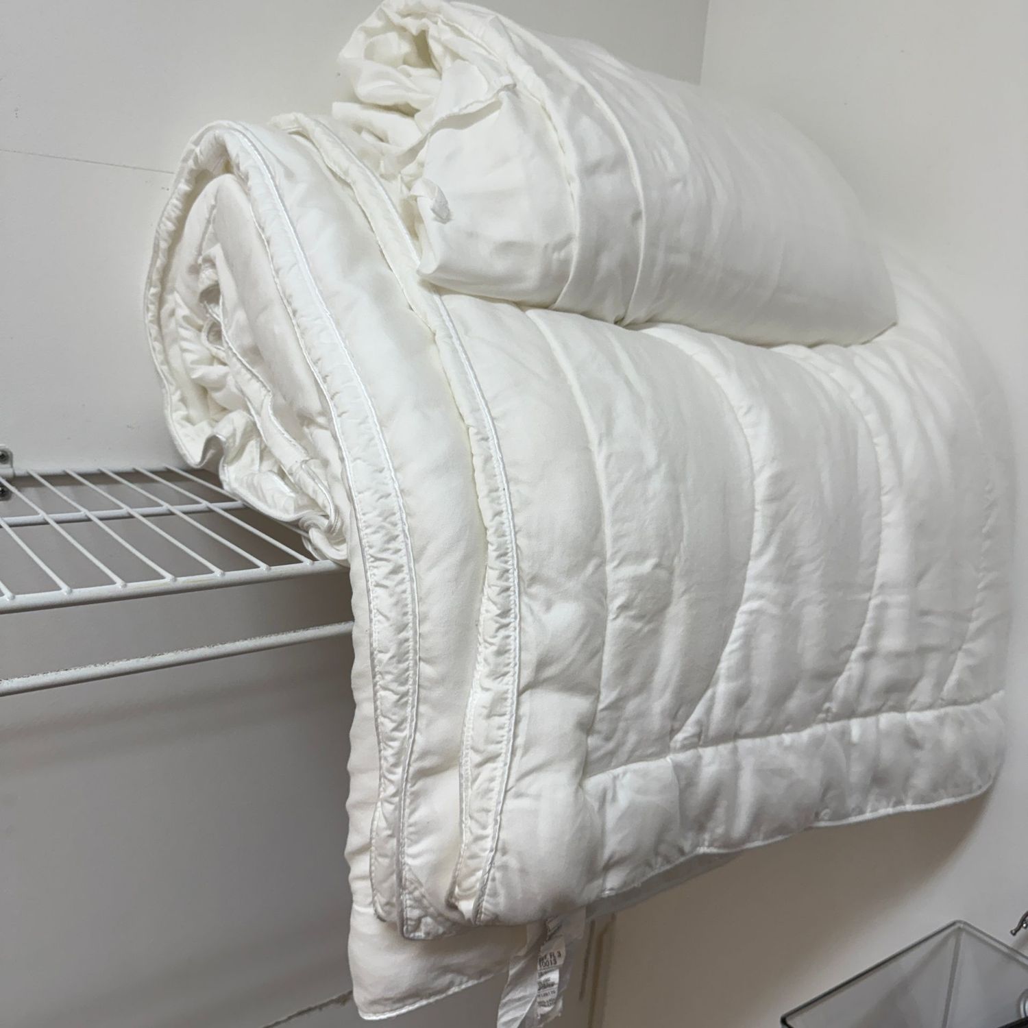 Oeko-Tex King-Size comforter with duvet cover