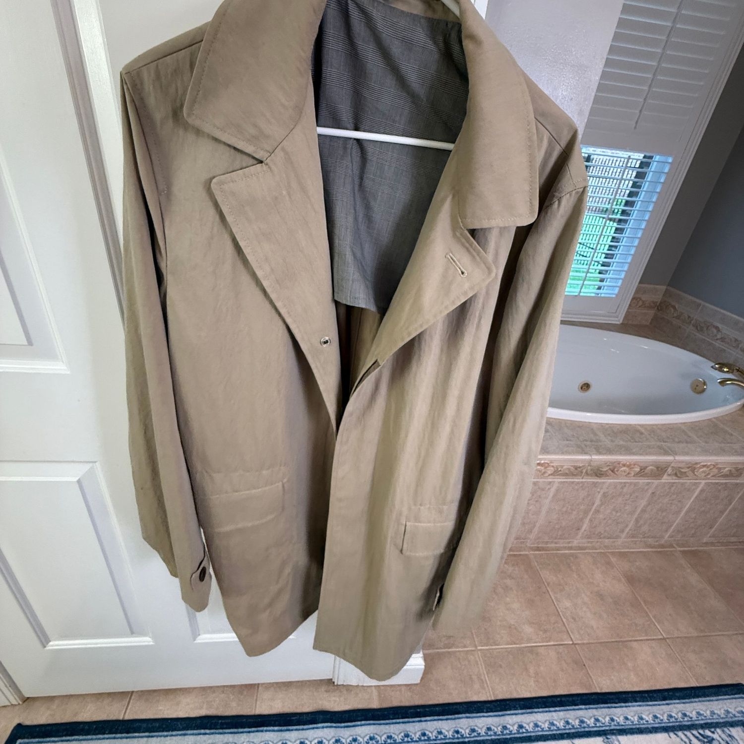 Charles Tyrwhitt 44R men's lightweight jacket, minor cleanable spots