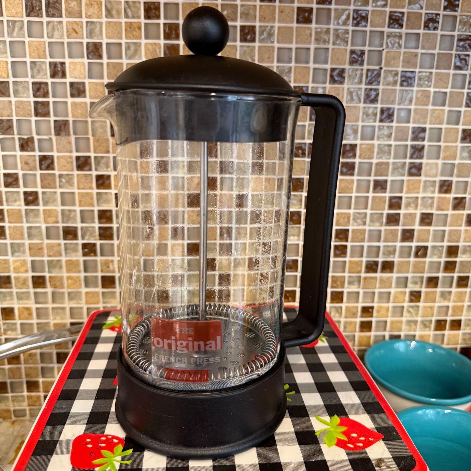Bodum French press, mild wear