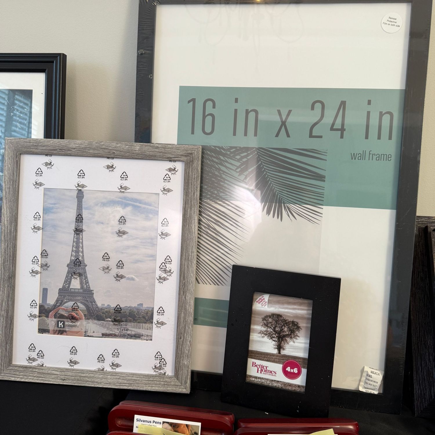 Group of new frames, 4x6, 11x14 & 16x24