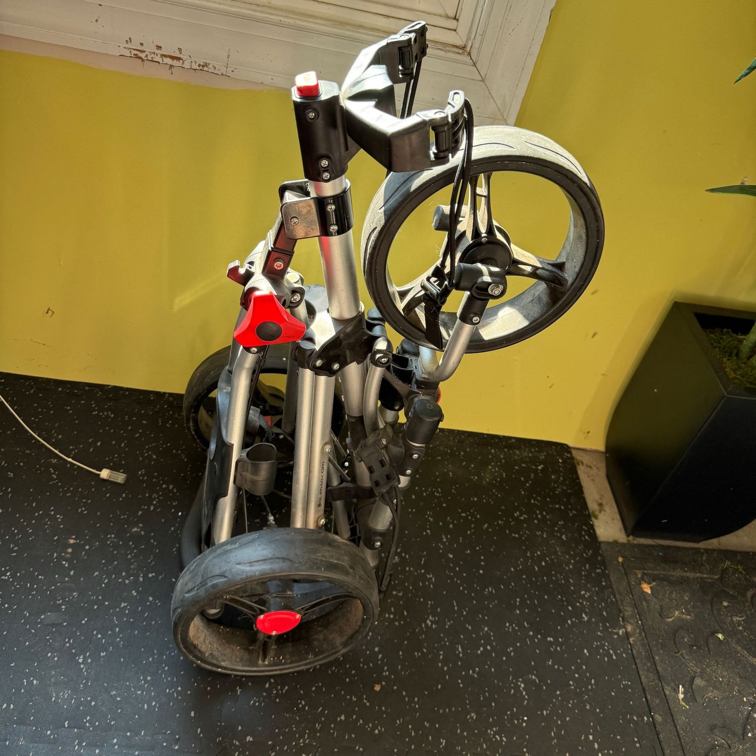 Golf bag folding cart, olimar