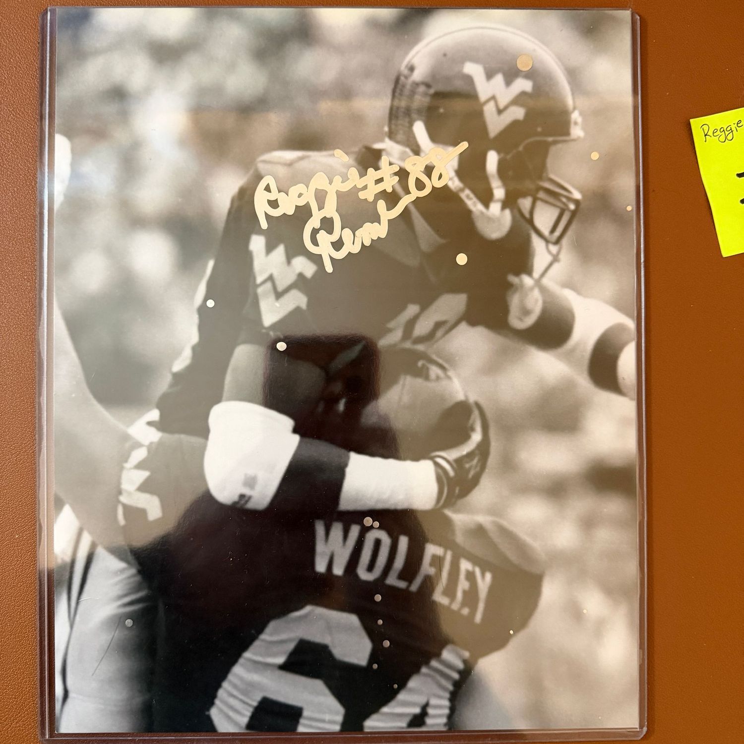 Autographed 8x10 #1 Reggie Rembert