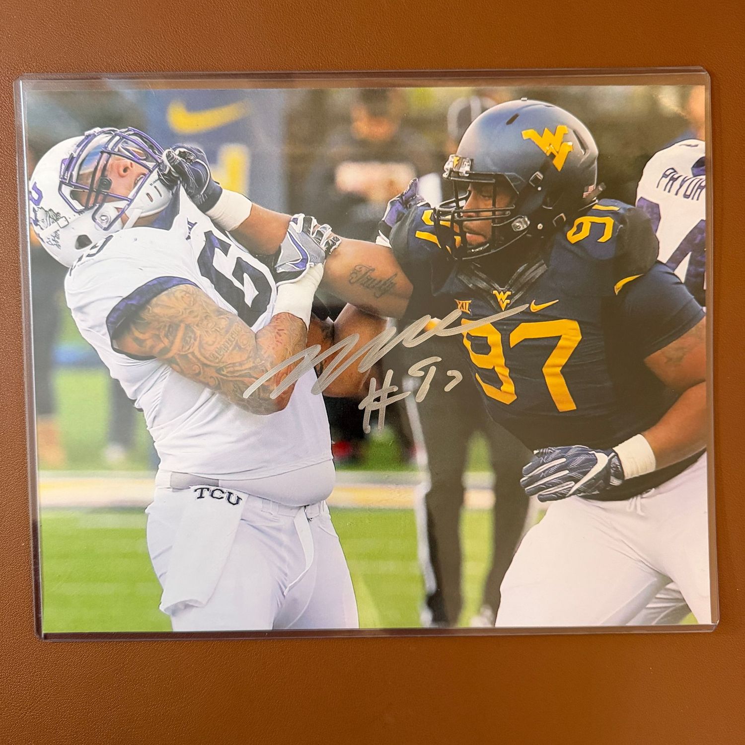 Autographed 8x10 #12 Jaylen Thorton