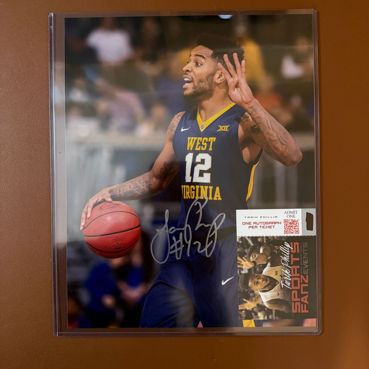 Autographed 8x10 #16 Tarik Phillip