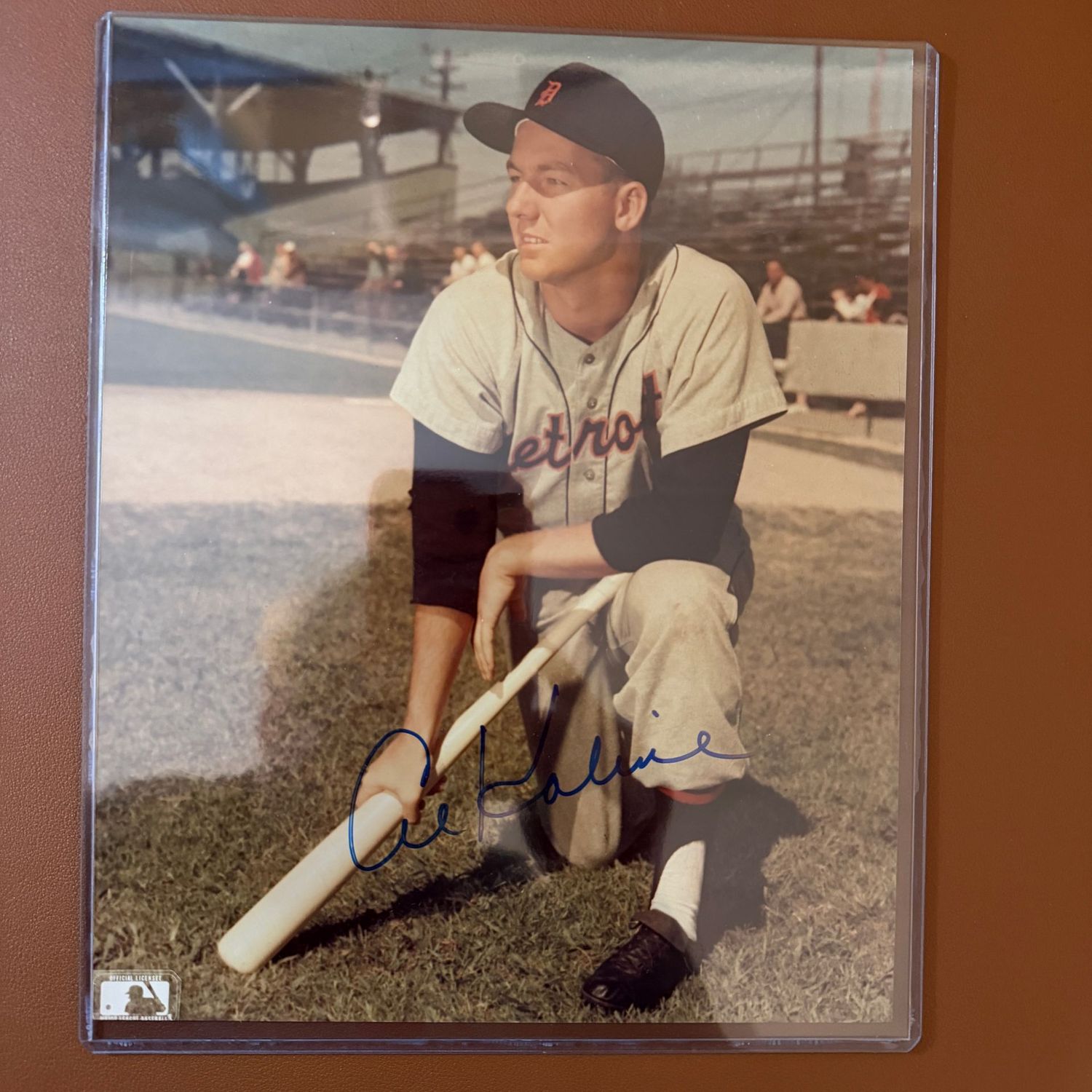Autographed 8x10 #24 Al Kaline Detroit Tigers