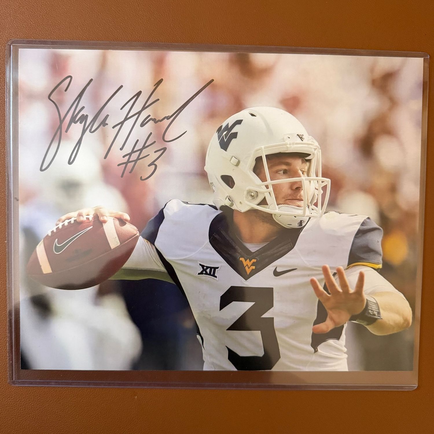 Autographed 8x10 #33 Skyler Howard