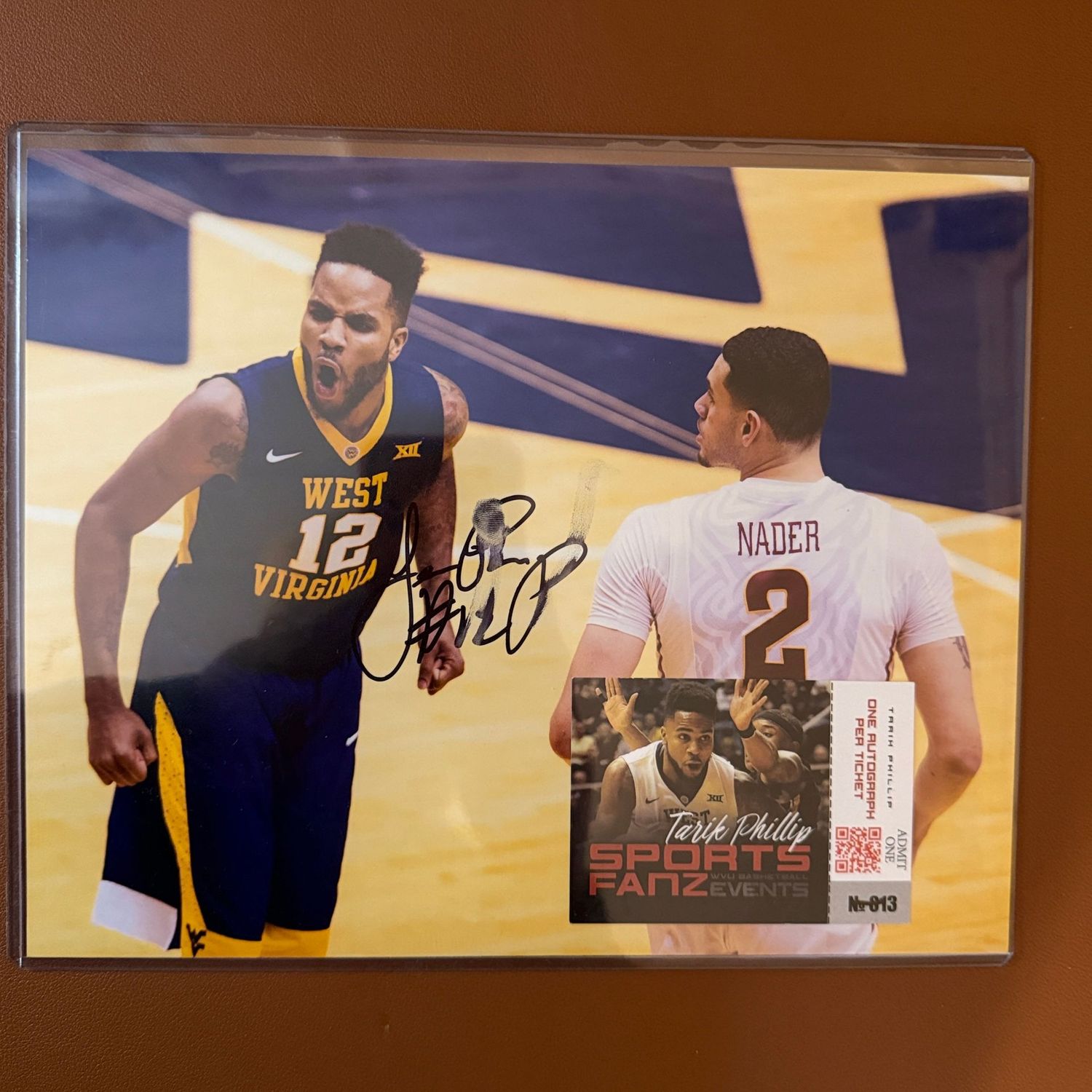 Autographed 8x10 #45 Tarik Phillip