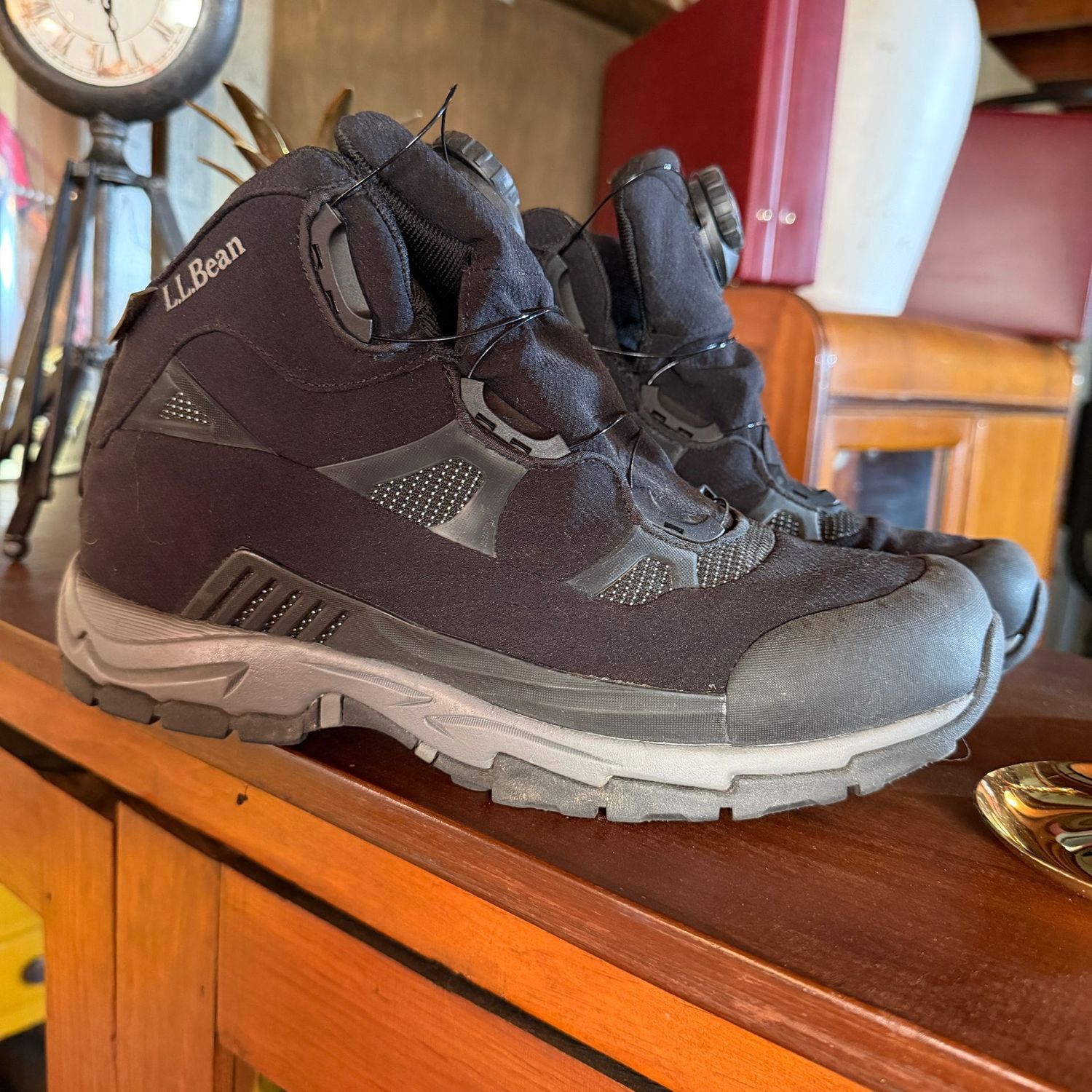 L.L. Bean Tek 2.5 Waterproof insulated ankle boots, mild wear, men's size 11 M