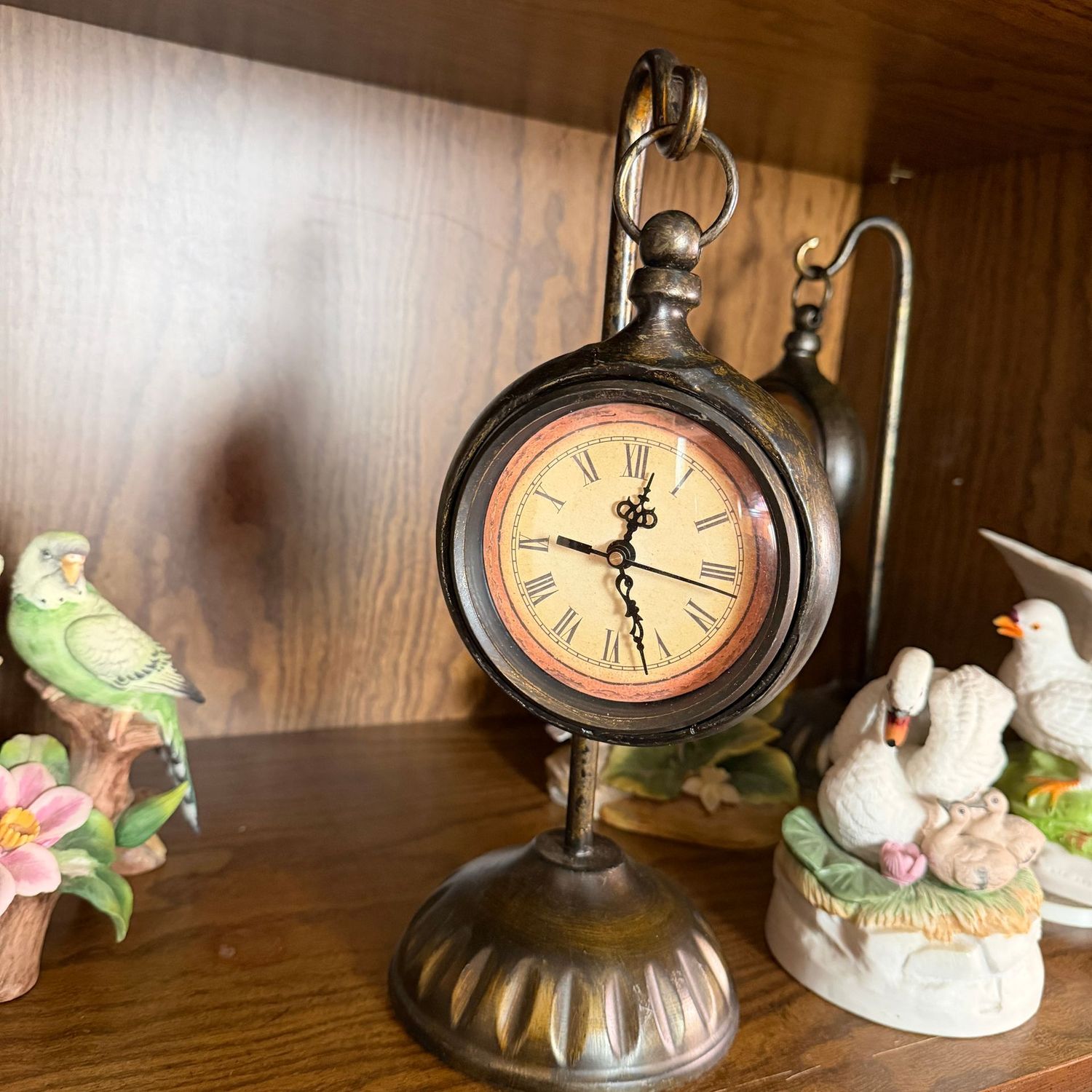 Hanging battery-operated clock (multiple available) 12"