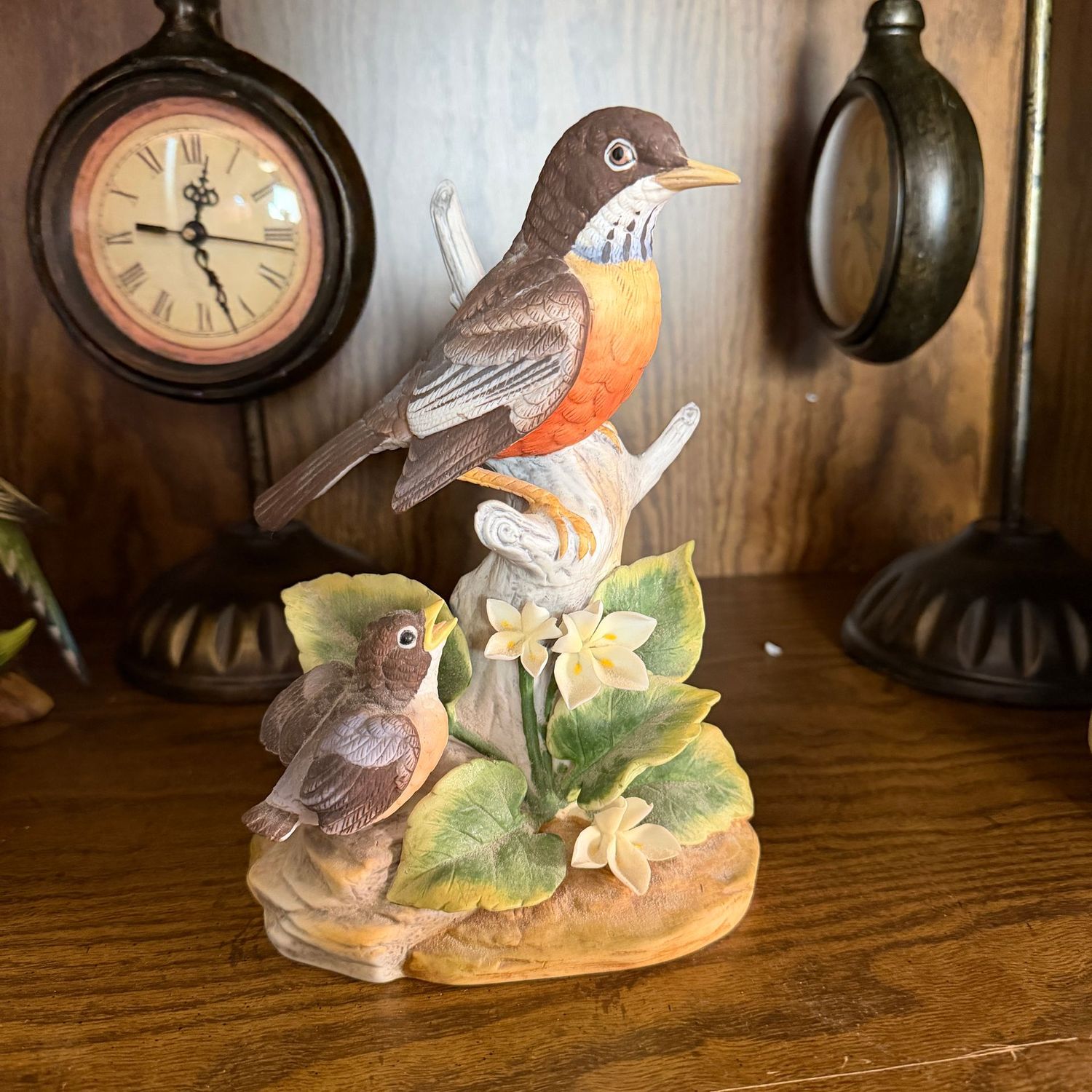 Andrea Sadek porcelain Robin, 8"
