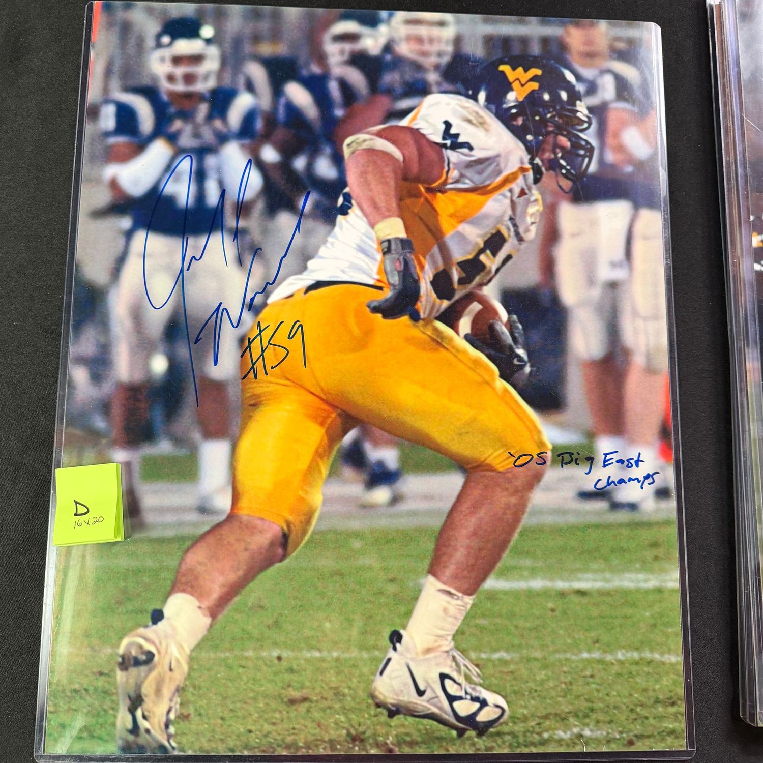 Autographed 16x20 D: Jeff Noechel