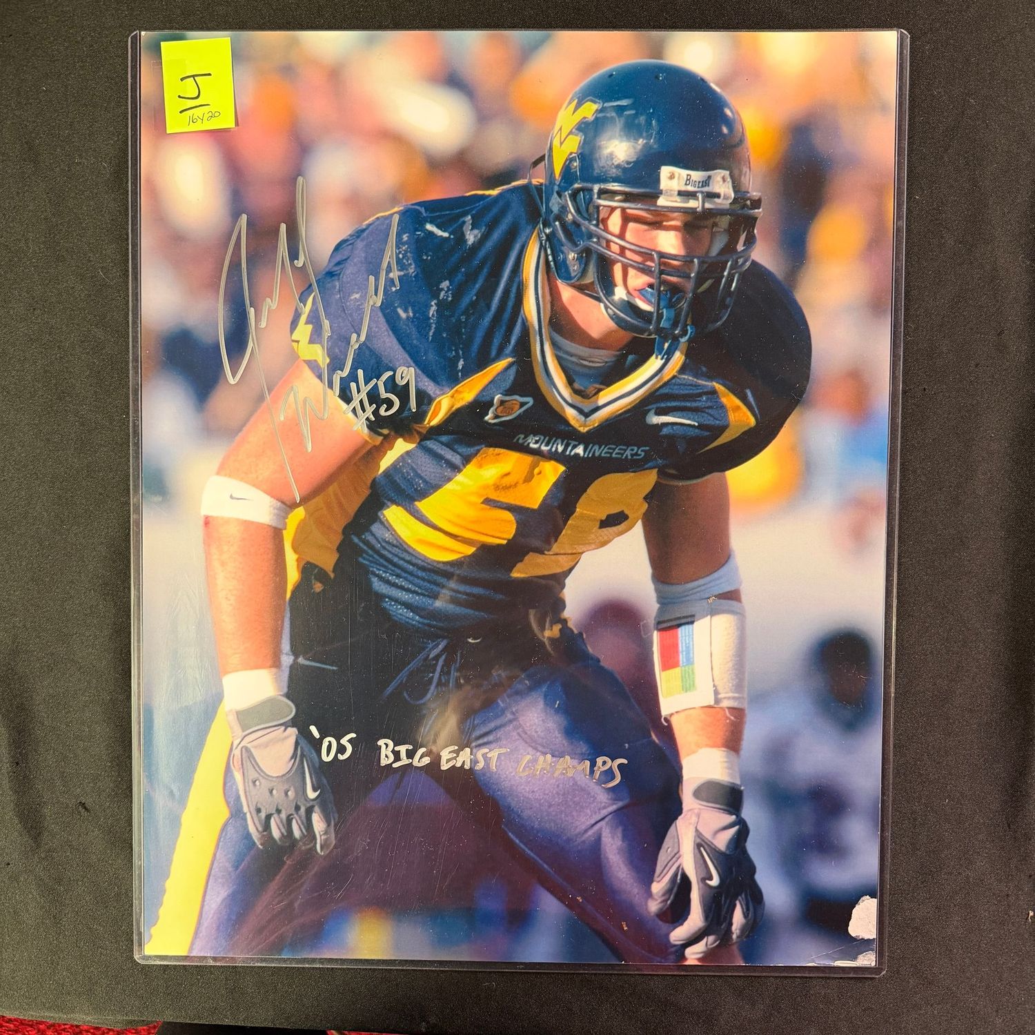 Autographed 16x20 J: Jeff Noechel