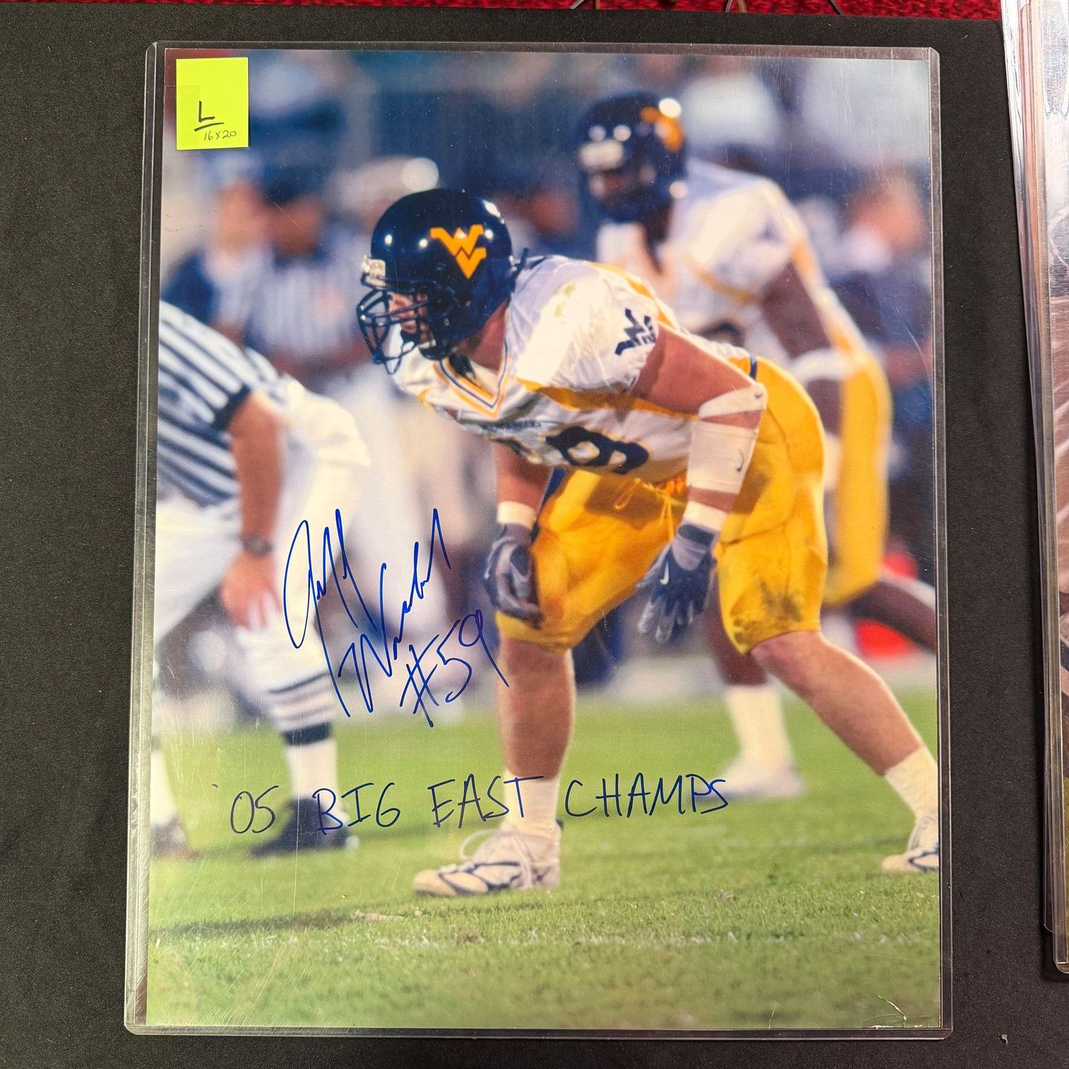 Autographed 16x20 L: Greg Noechel