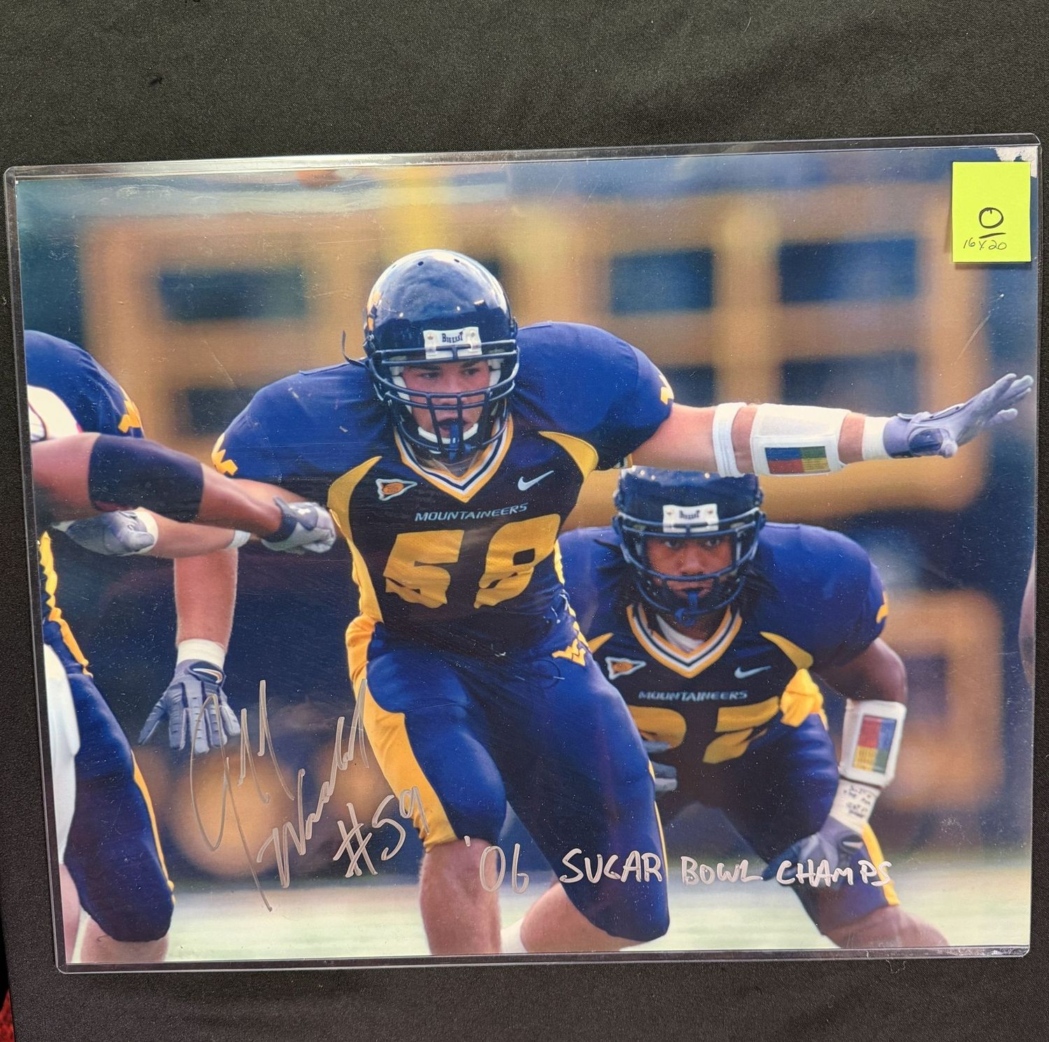 Autographed 16x20 O: Jeff Noechel