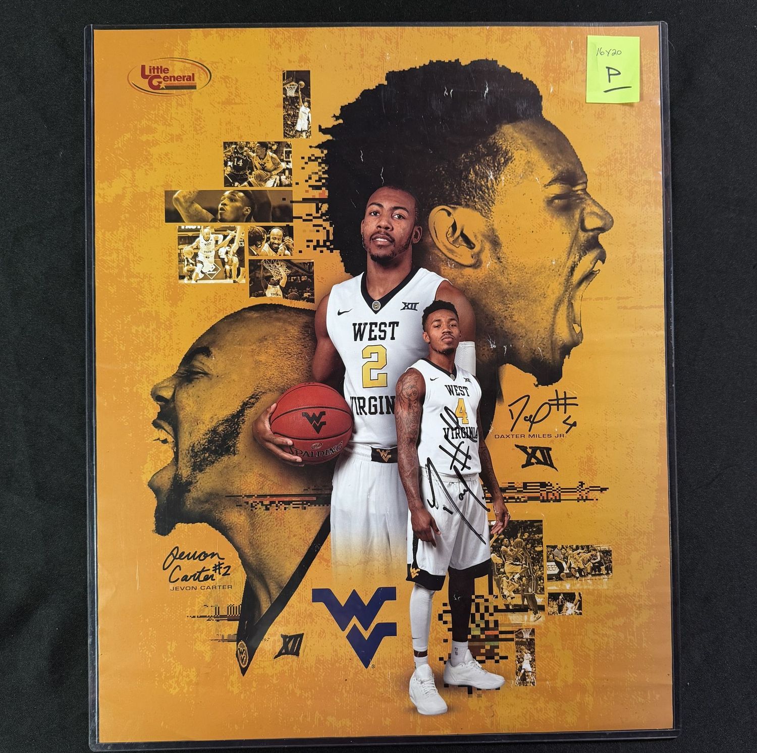 Autographed 16x20 P: Jevon Carter & more