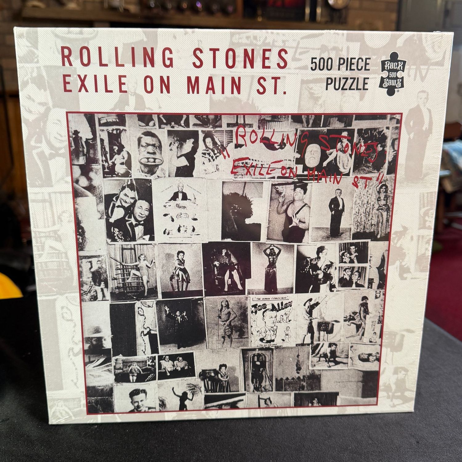 Rolling Stones 500-piece new puzzle Exile on Main Street