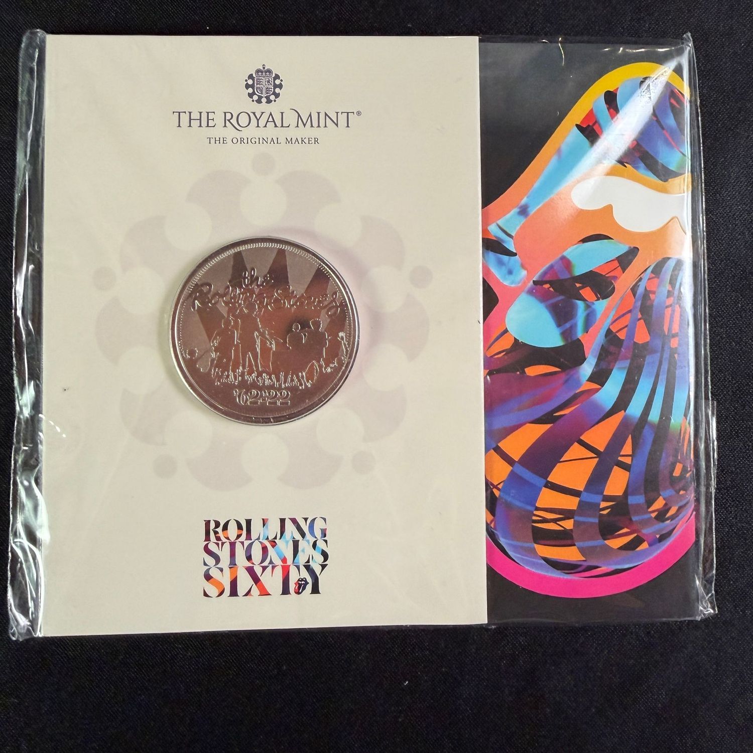 Rolling Stones Sixty tour Royal Mint Coin, Nickel alloy (2 avail.)