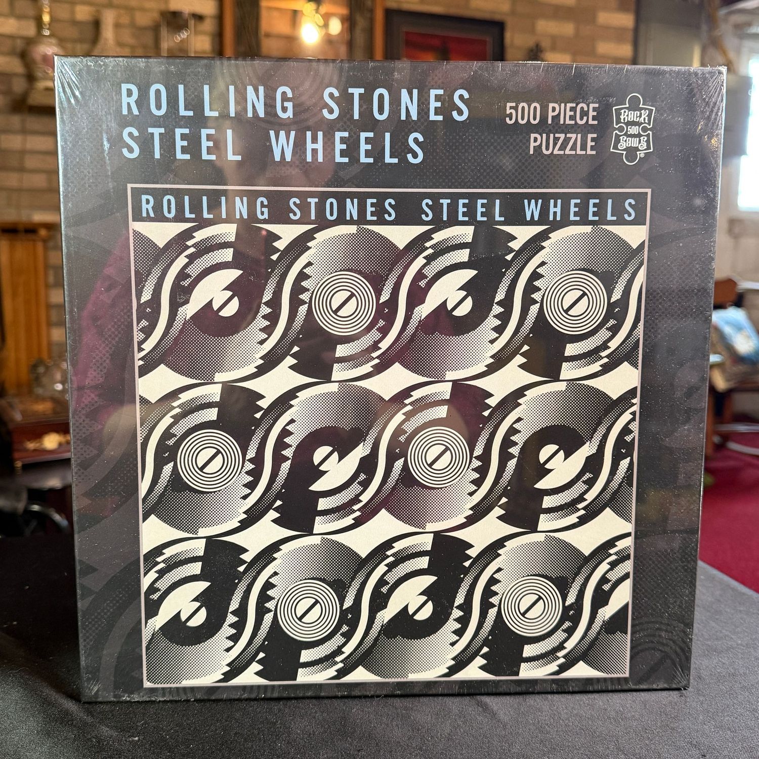 Rolling Stones 500-piece new puzzle Steel Wheels