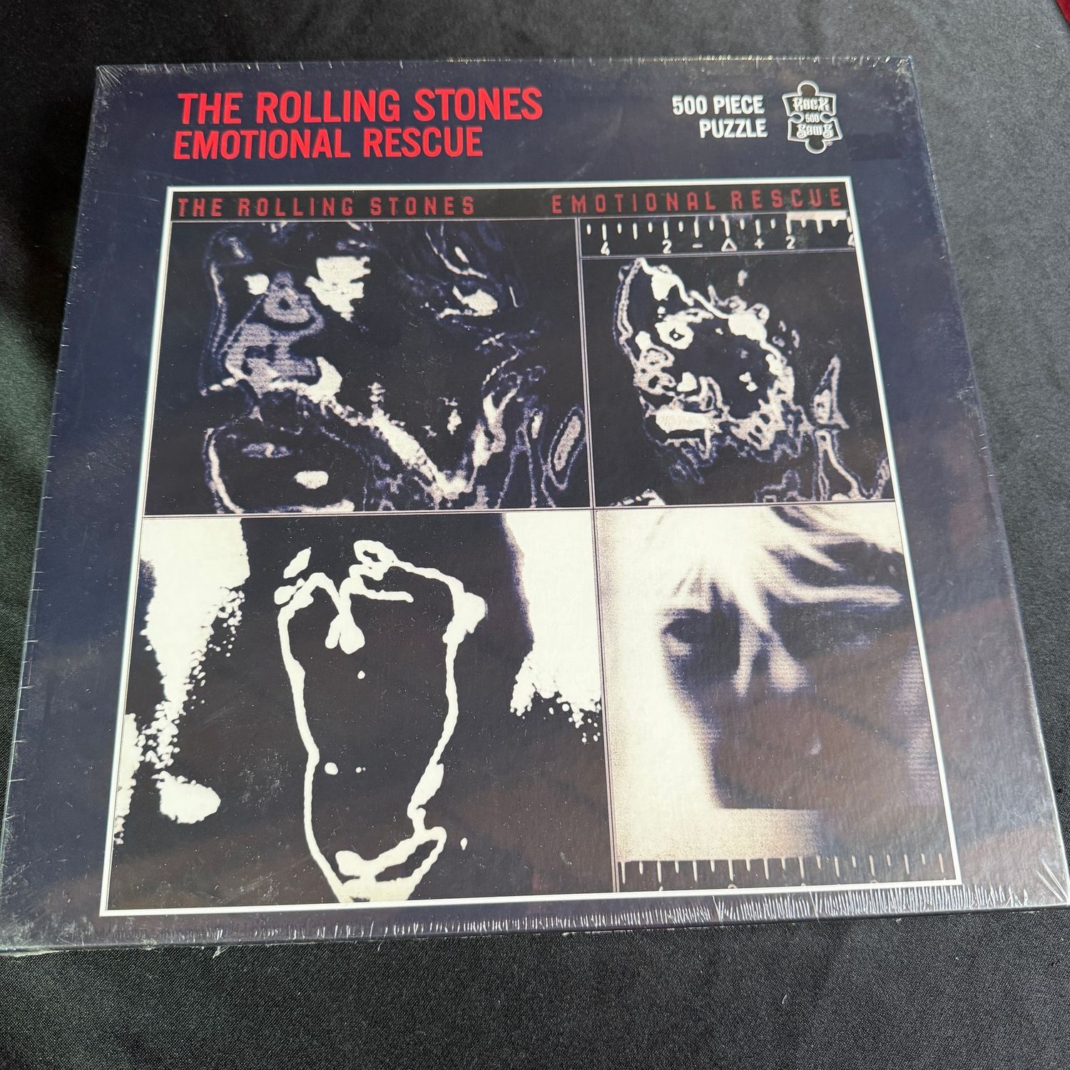 Rolling Stones 500-piece new puzzle Emotional Rescue