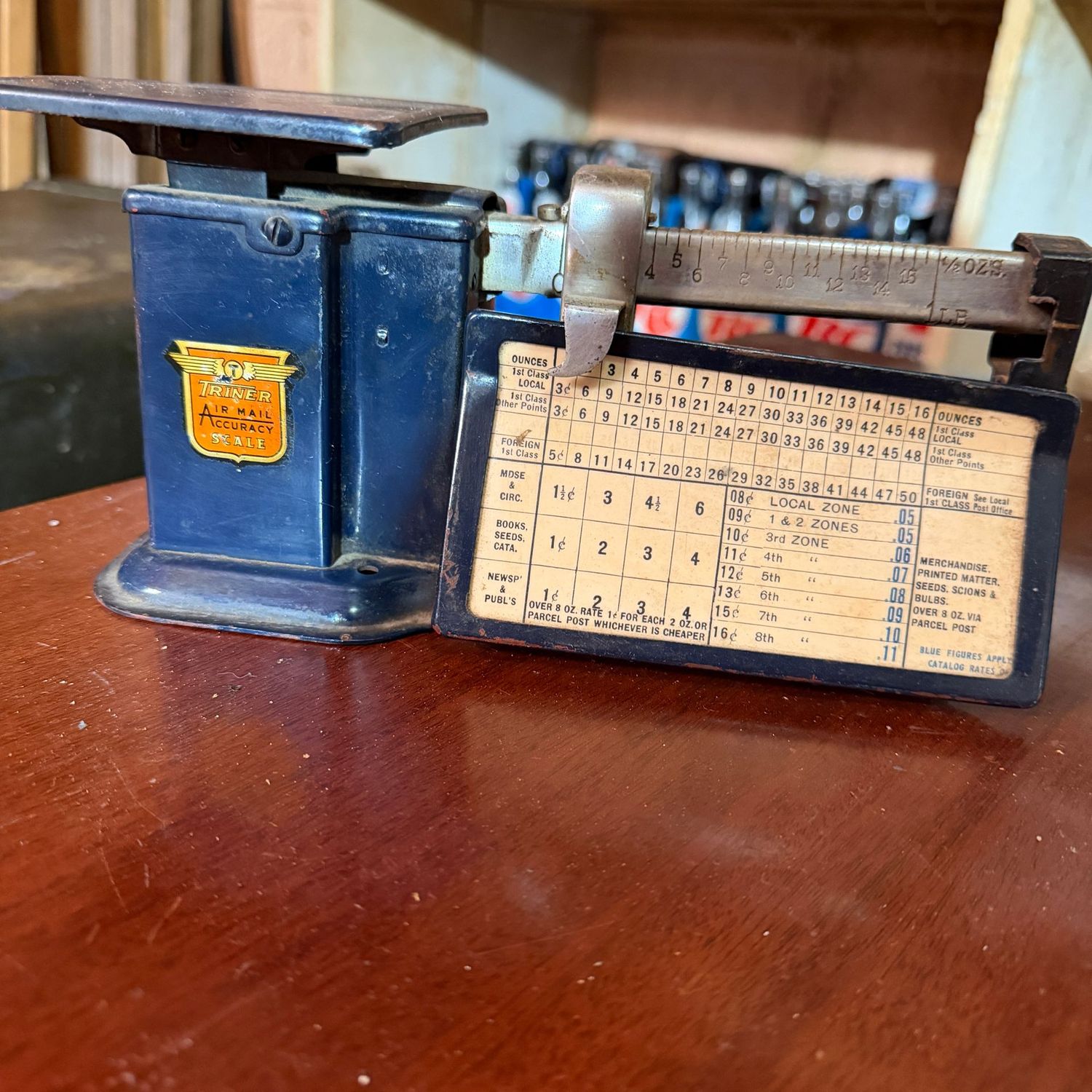 Triner Air Mail Scale, 9"L