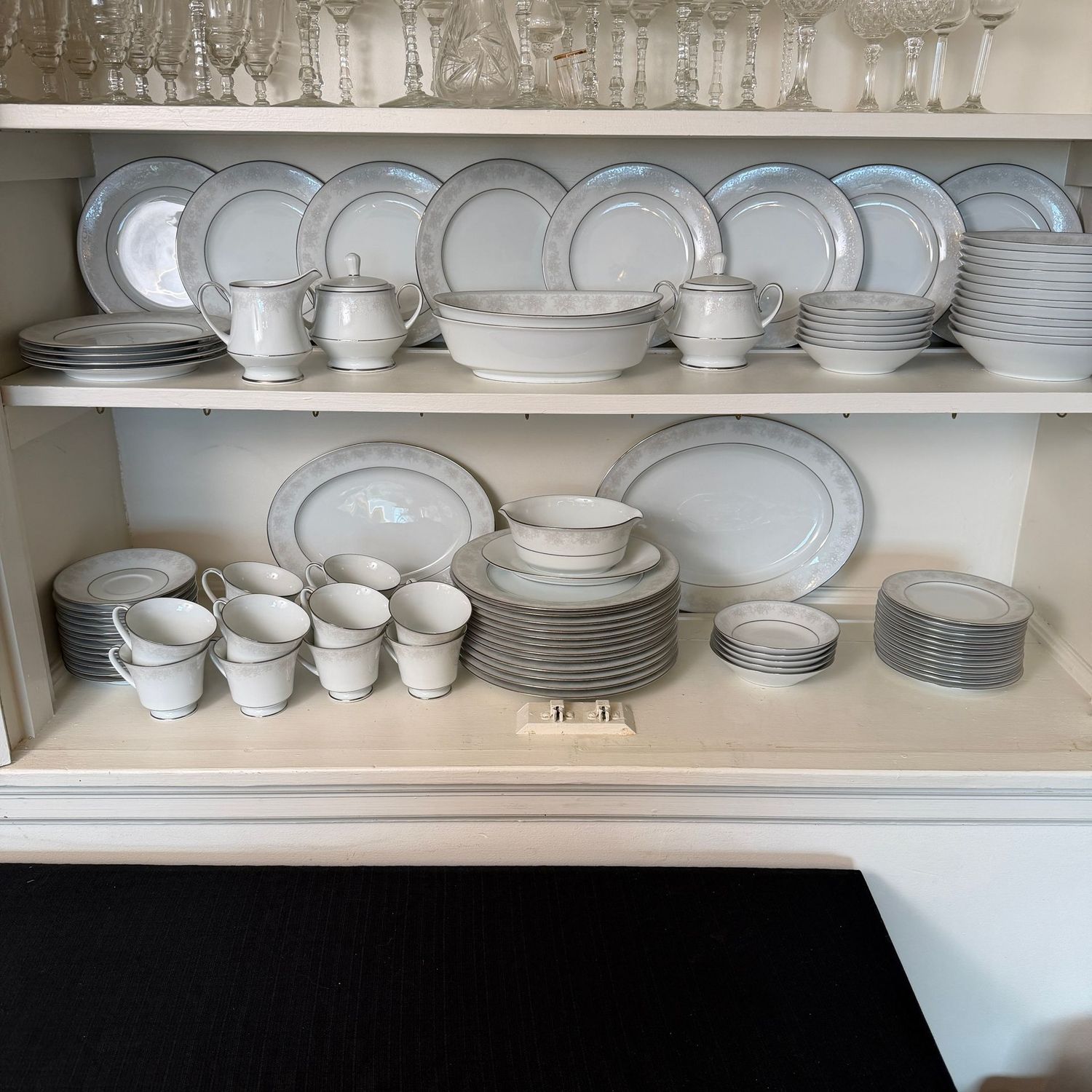 Large Noritake Misty china set
