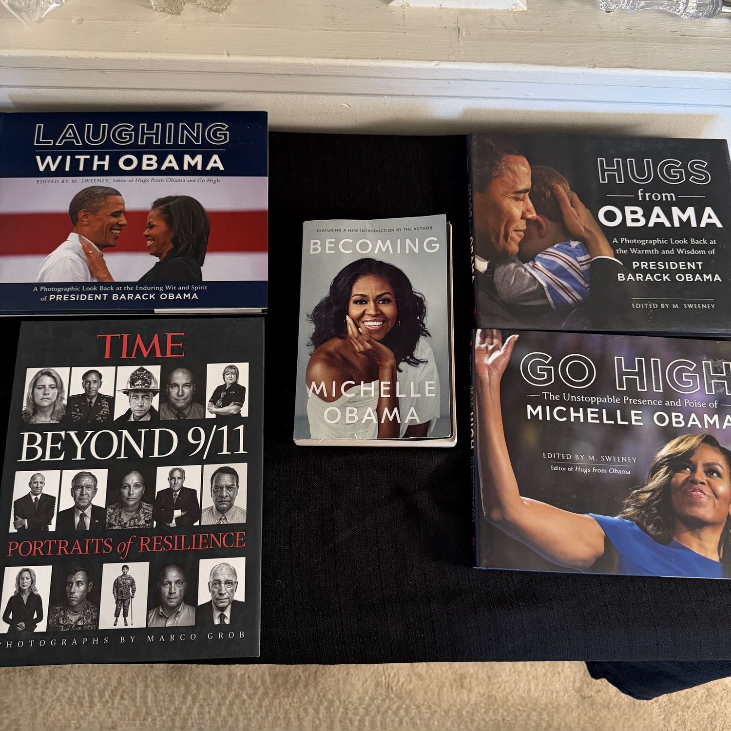 Group of books including photographs by Sweeney