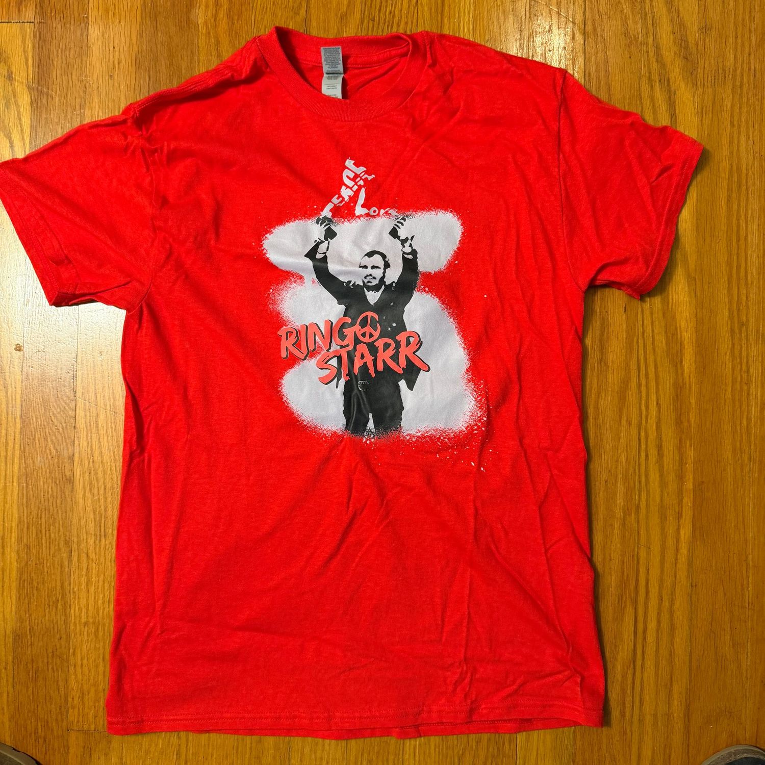 Ringo Star Peace Love, 2023 tour t-shirt, size M