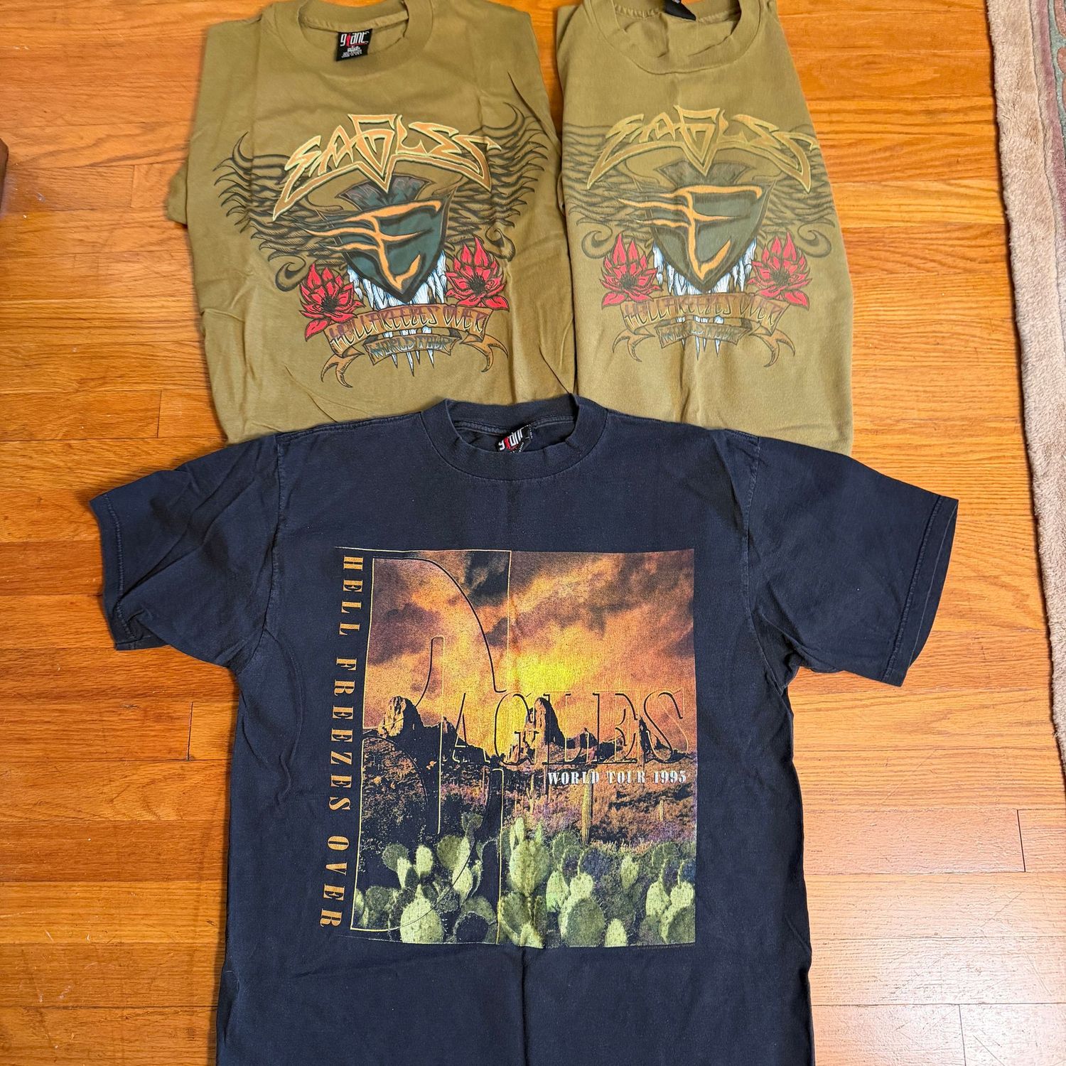 Eagles t-shirts, size XL