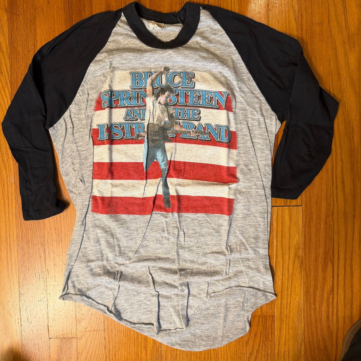 Bruce Springsteen 1985 t-shirt (3/4 sleeve), M/L