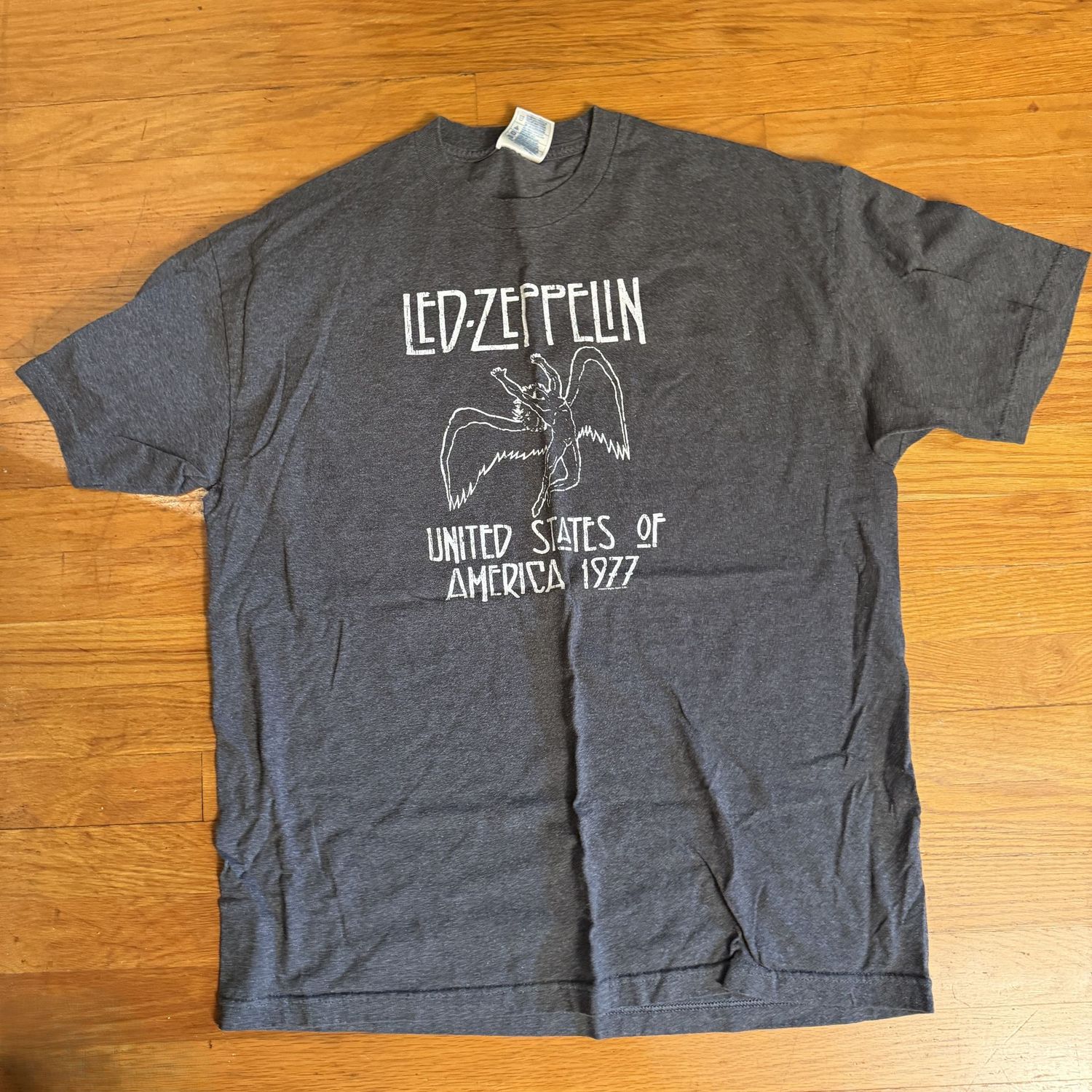 Led-Zeppelin grey t-shirt, size XL