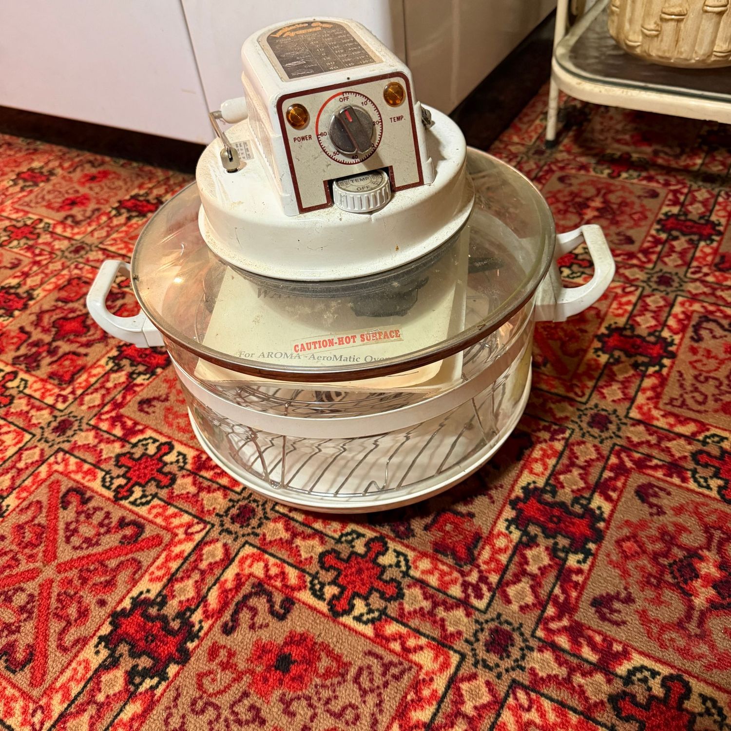 Aroma  AeroMatic Oven, not tested, appears unused