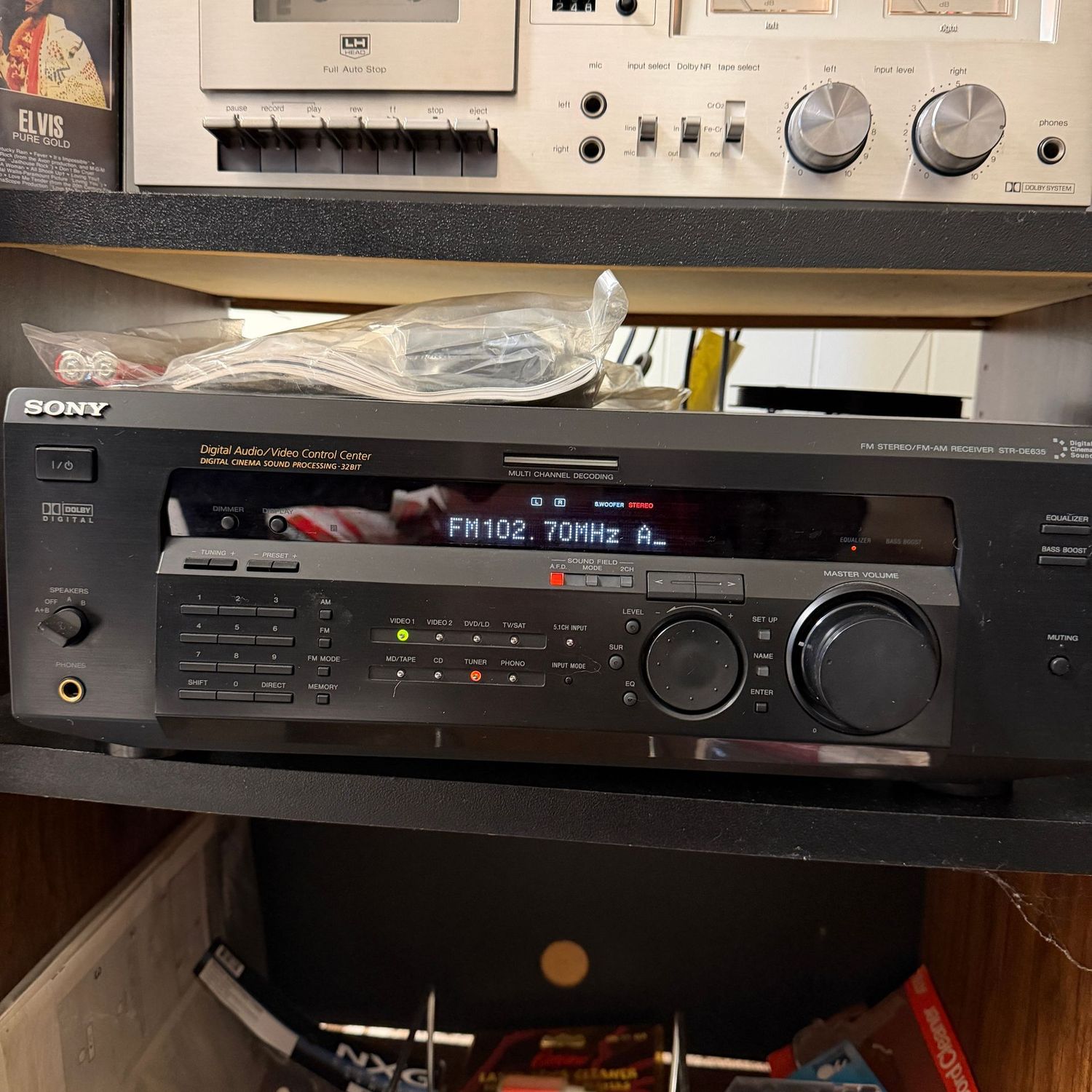 Sony Receiver STR-DE635, works well on initial test