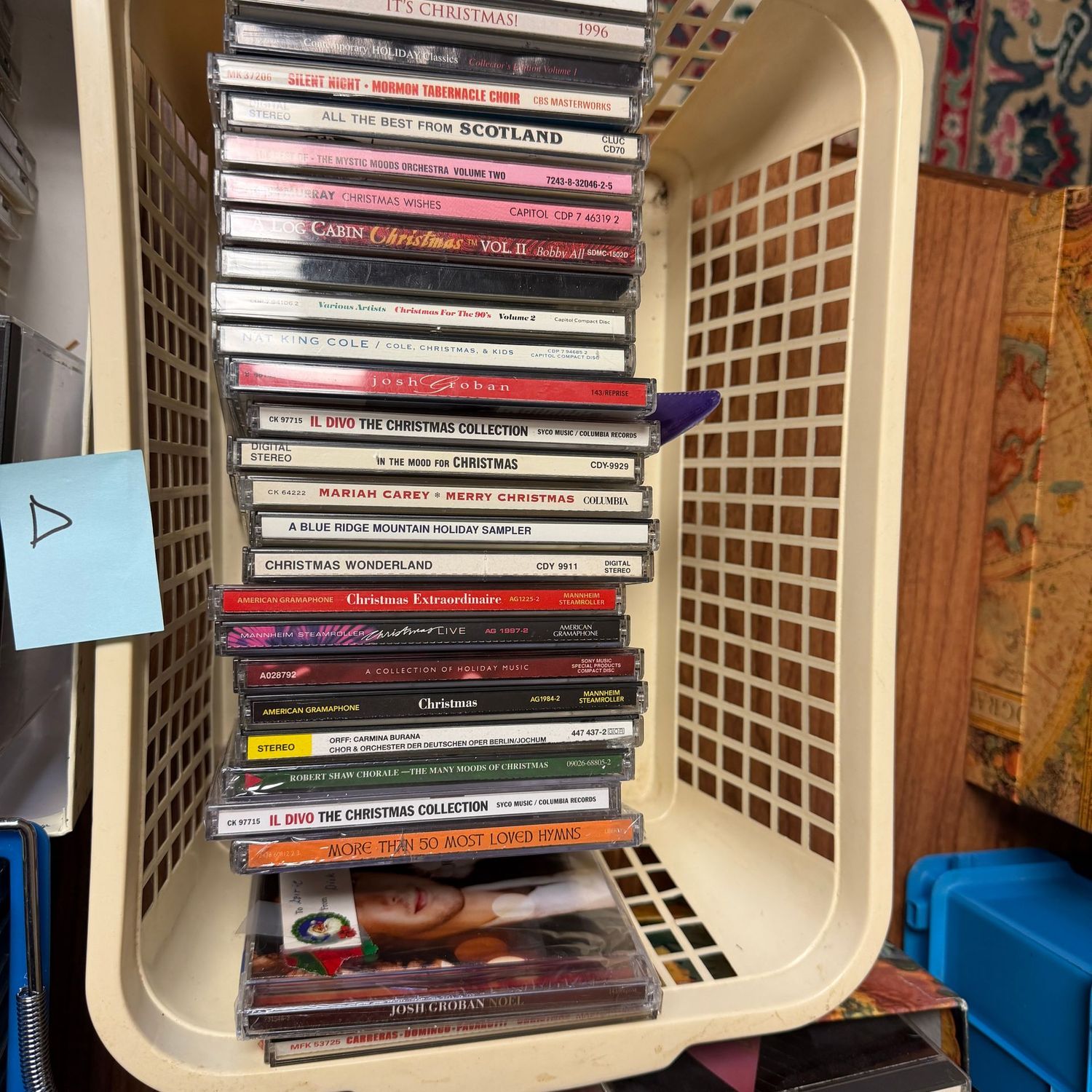 Music CDs (D), Christmas music including Mariah Carey, Josh Groban Music CDs (D), Christmas music including Mariah Carey, Josh Groban