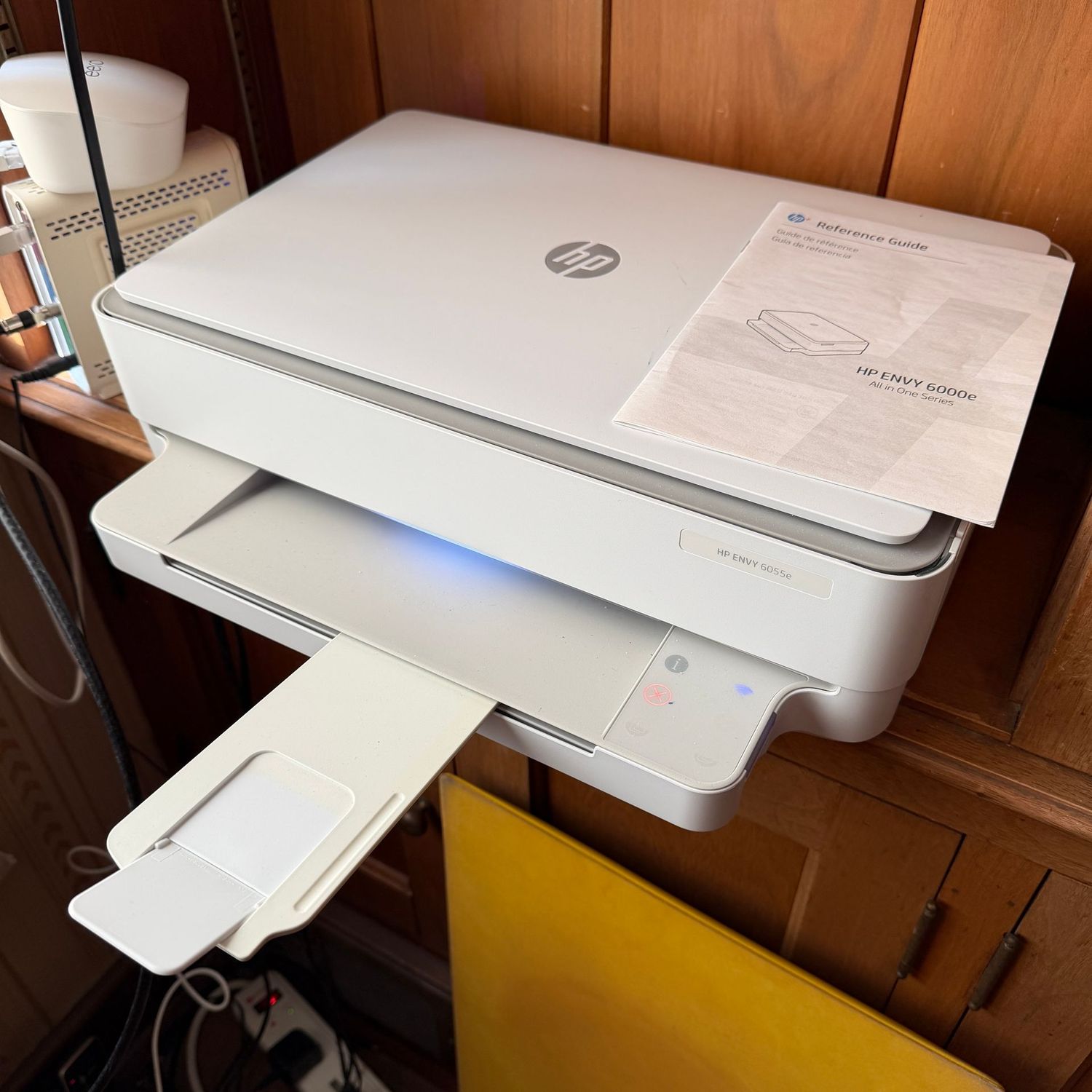 HP Envy 6055e printer, works well on initial test